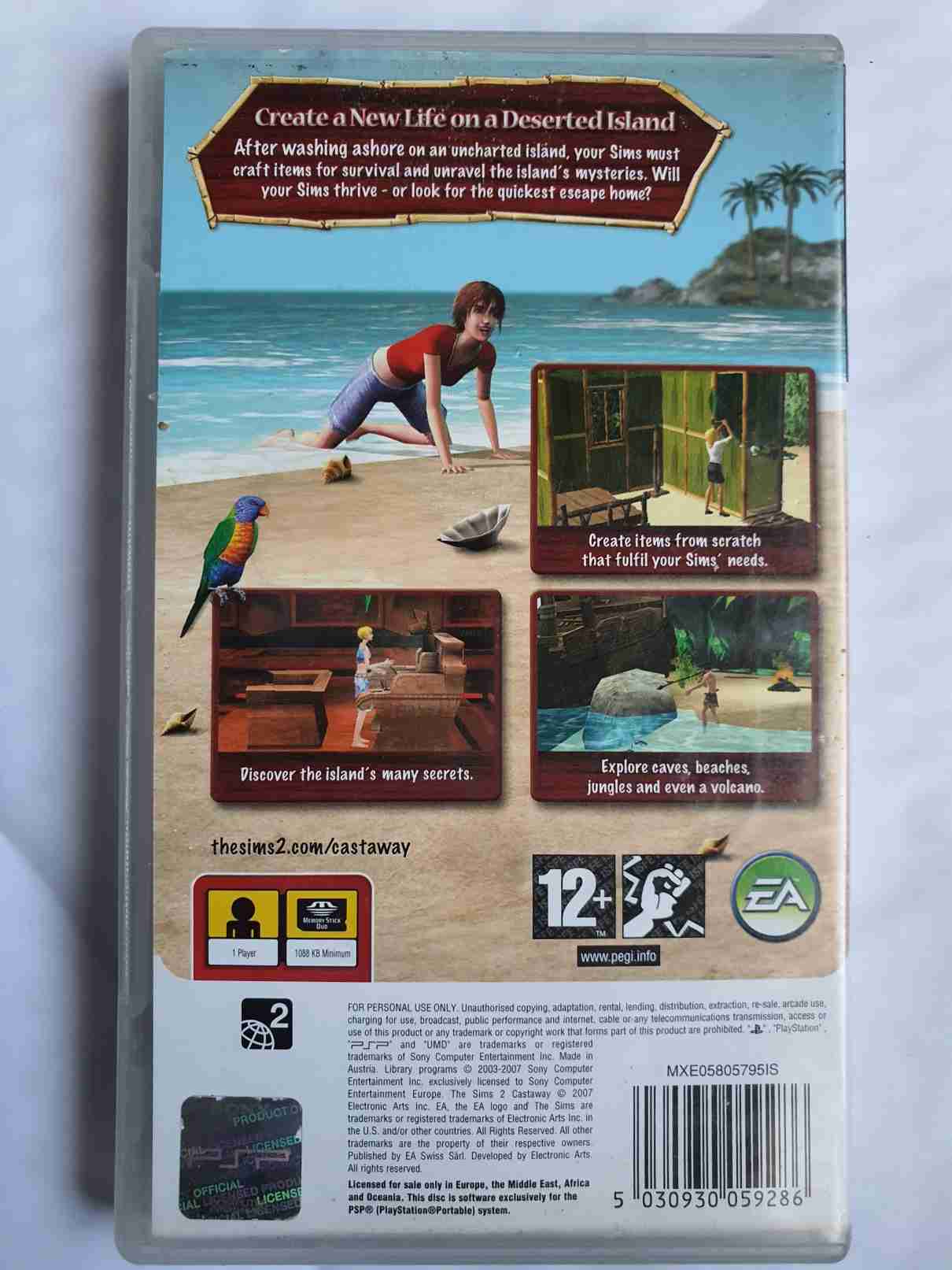 THE SIMS 2-CASTAWAY-EN-