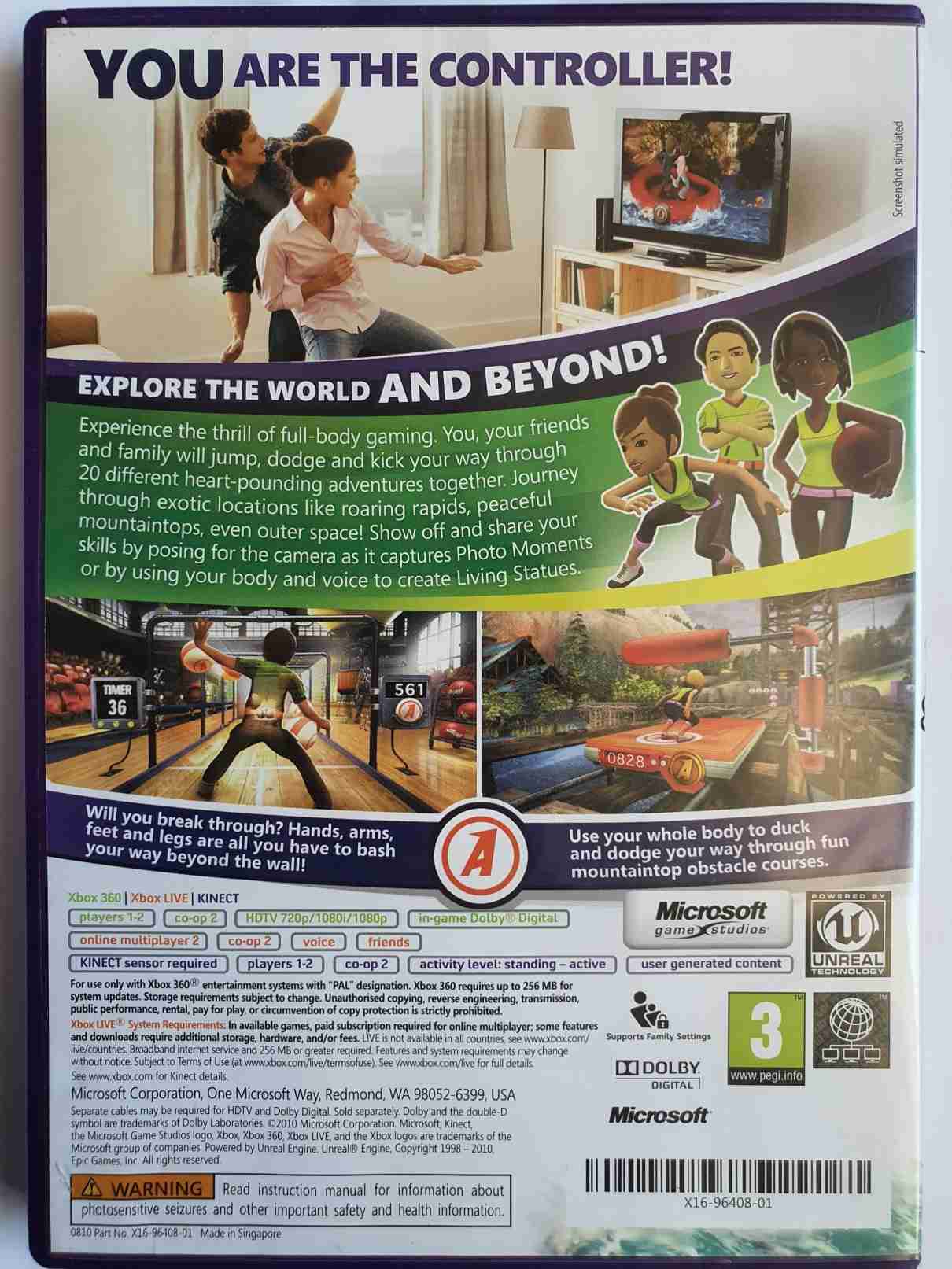 KINECT ADVENTURES -EN-
