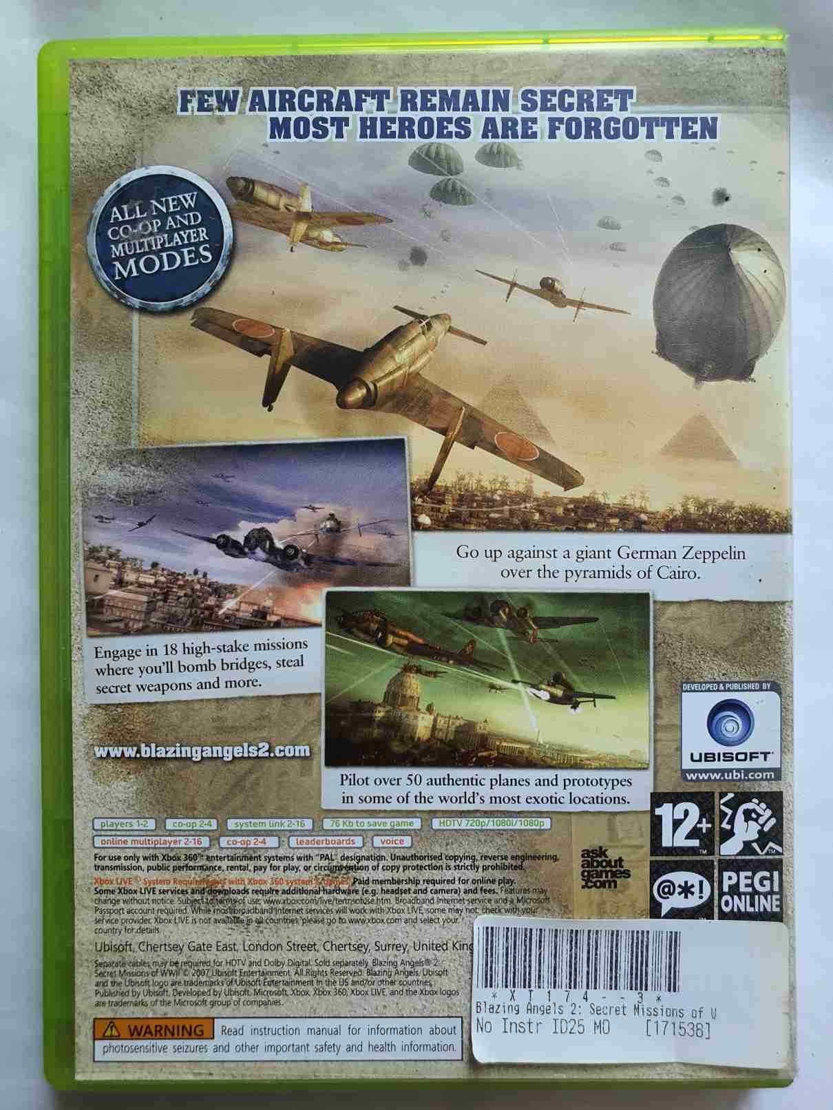 BLAZING ANGELS 2-SECRET MISION OF WWII