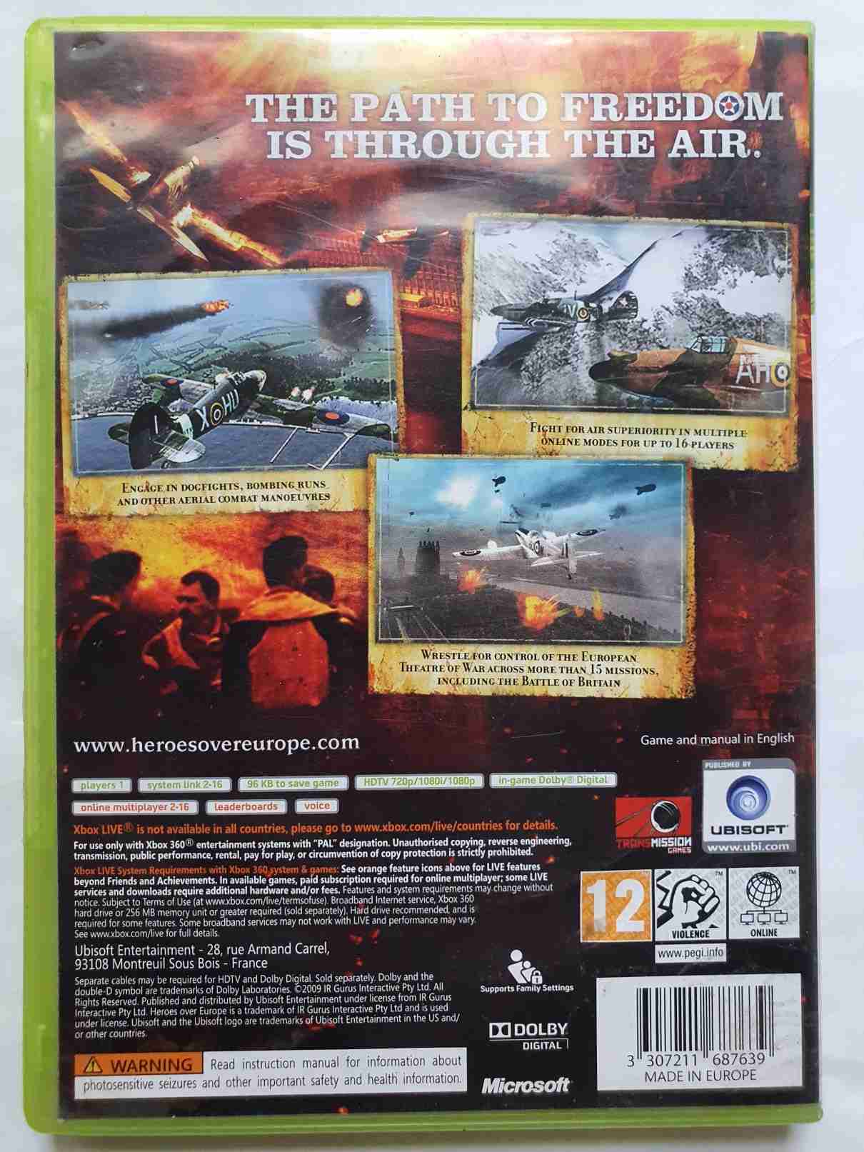 HEROES OVER EUROPE -EN-