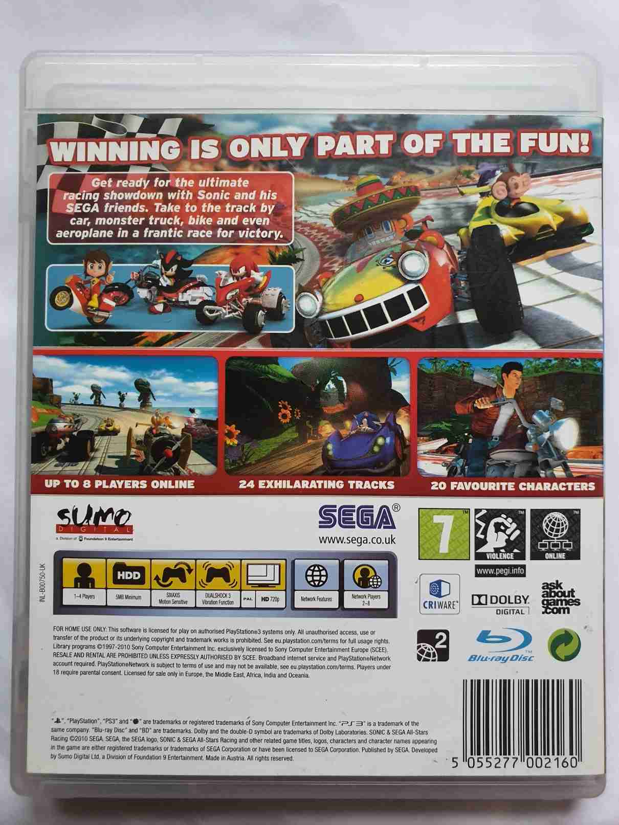 SONIC AND SEGA ALL-STARS RACING-EN-