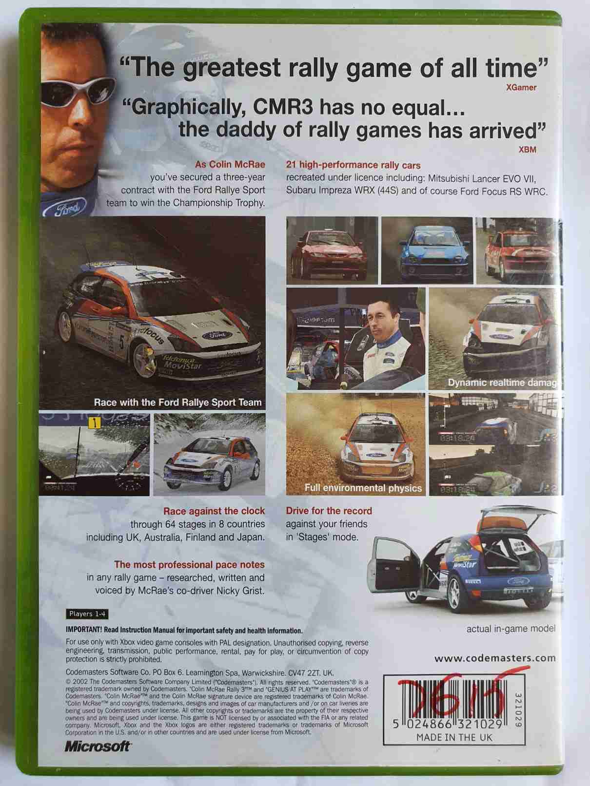 COLIN MCRAE RALLY 3-EN-