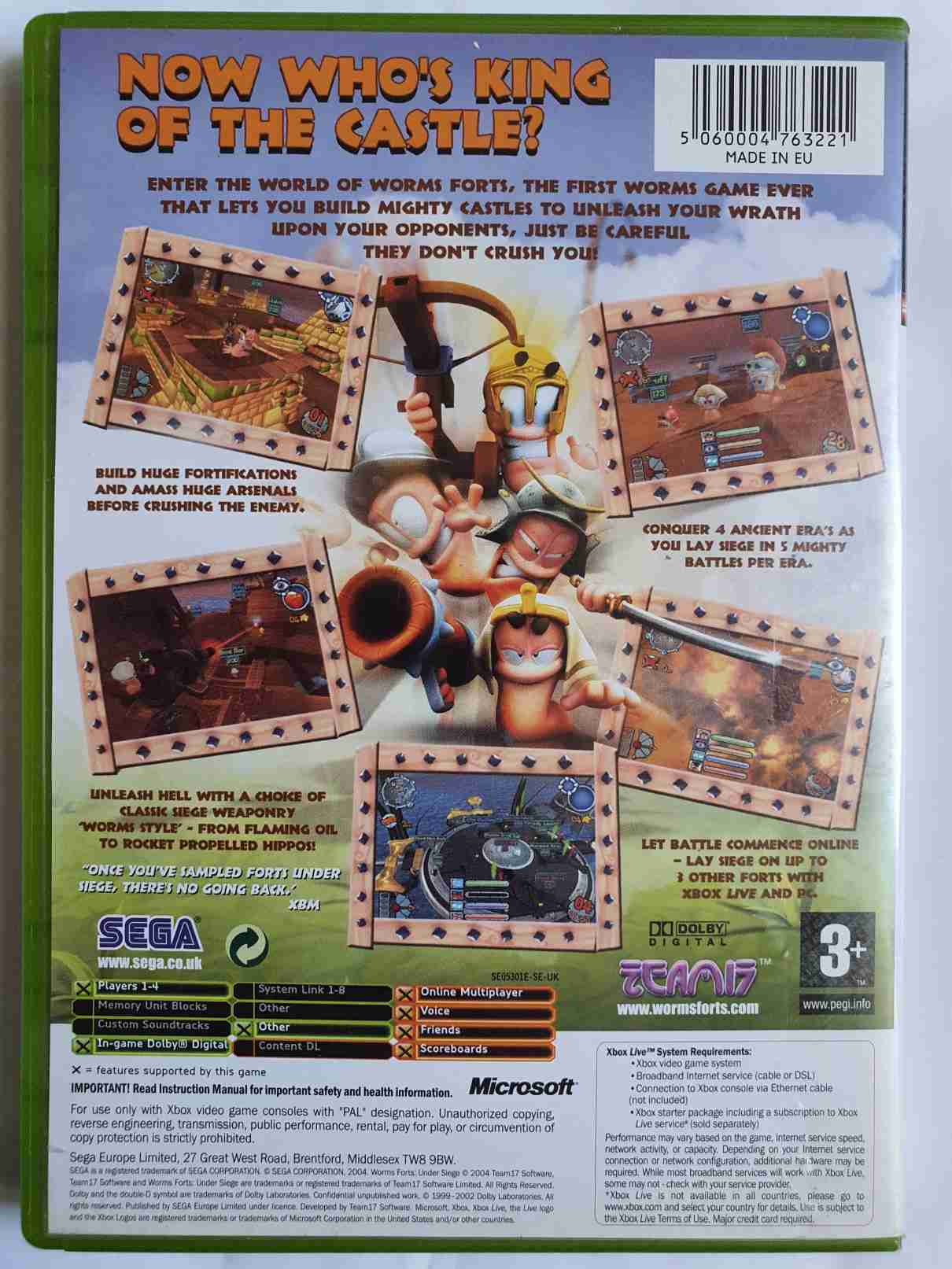 WORMS FORT UNDER SIEGE-EN-