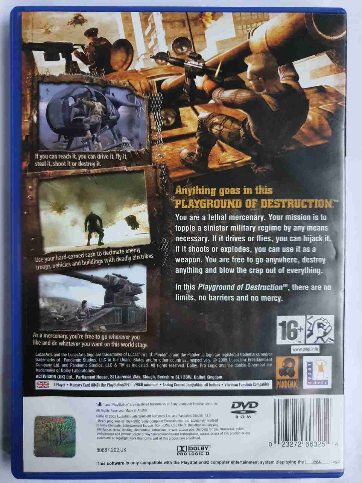 Mercenaries -PLAYGROUND OF DESTRUCTION--EN- 