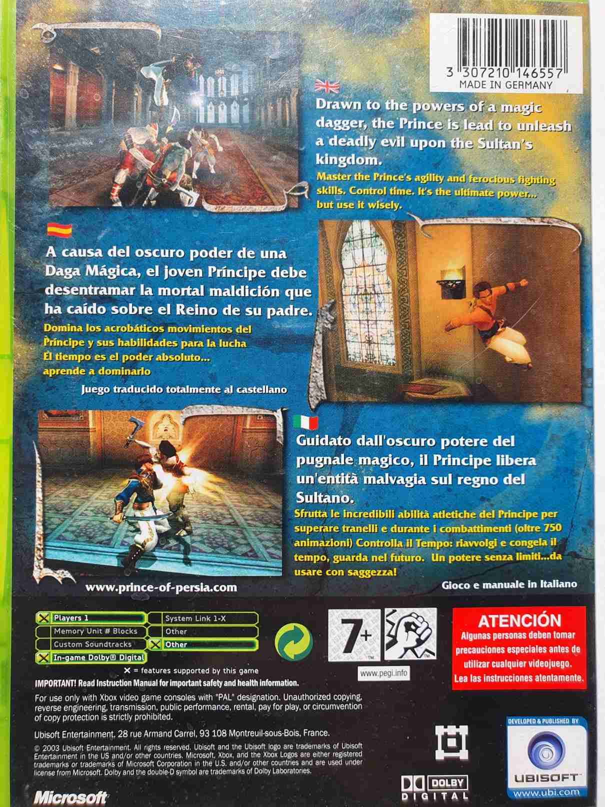 PRINCE OF PERSIA- THE SANDS OF TIME -EN-