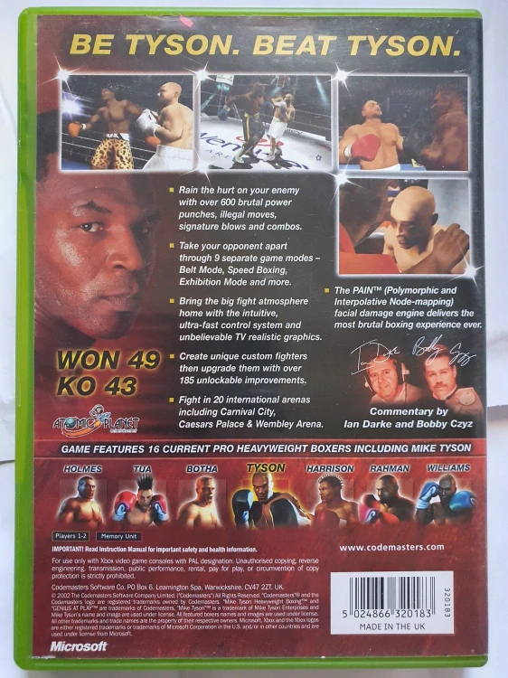 MIKE TYSON HEAVYWEIGHT BOXING -EN-