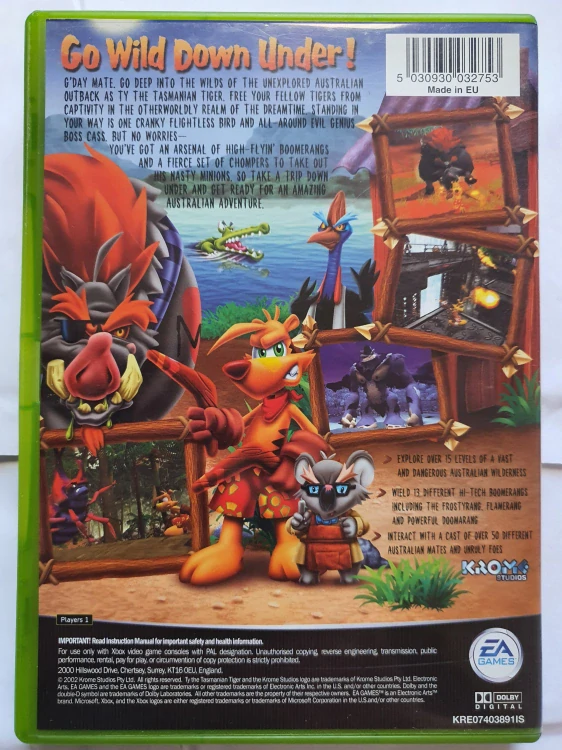 TY THE TASMANIAN TIGER -EN-