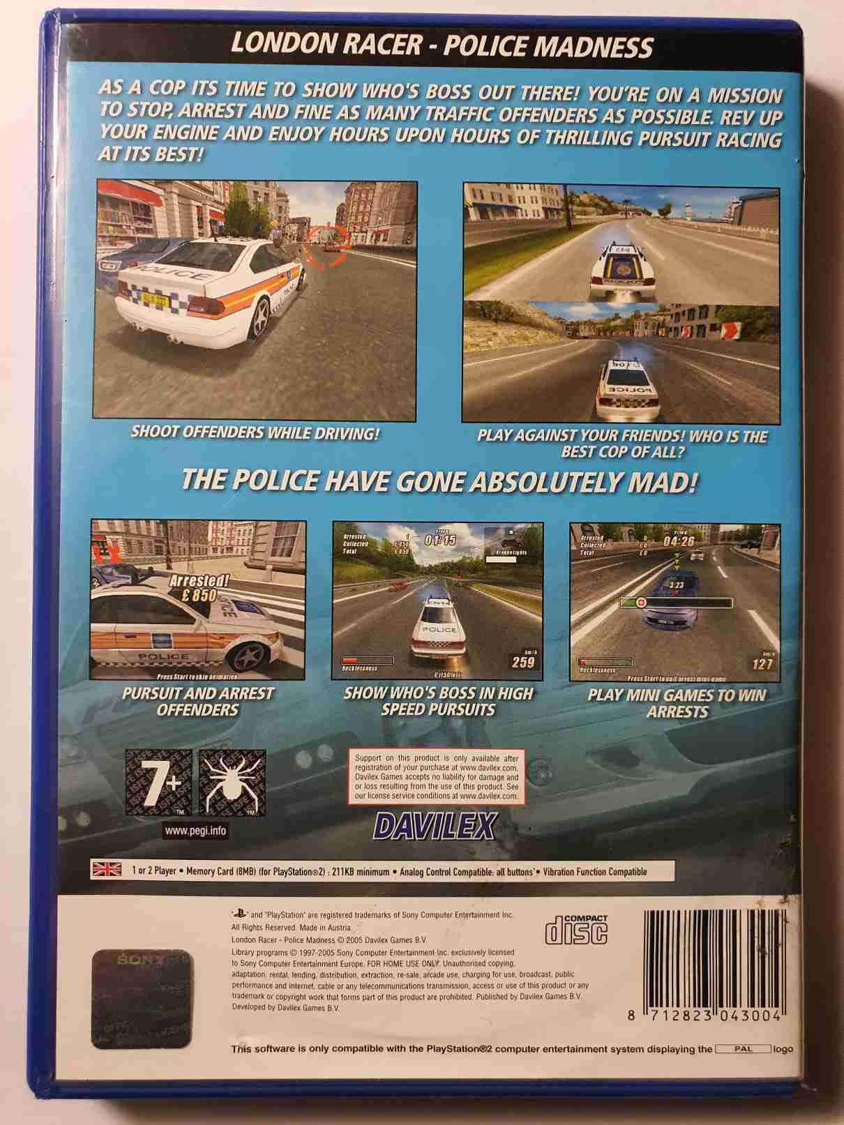LONDON RACER-POLICE MADNESS-EN-