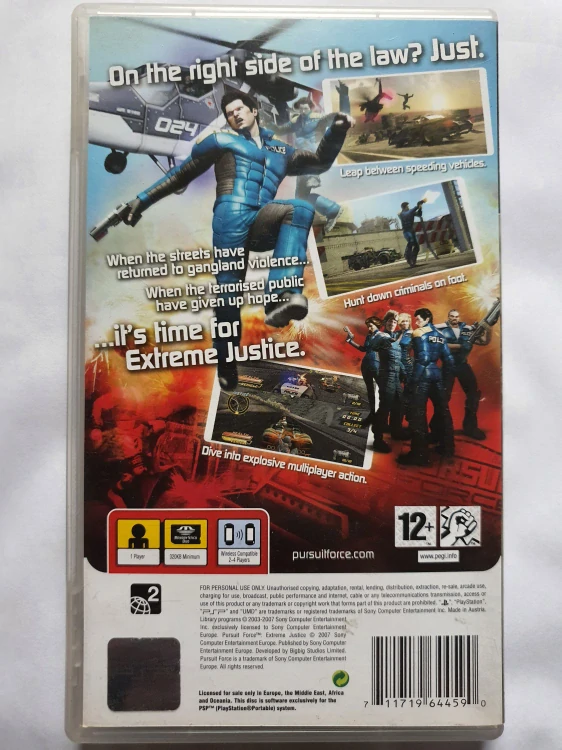 PURSUIT FORCE EXTREME JUSTICE -EN-