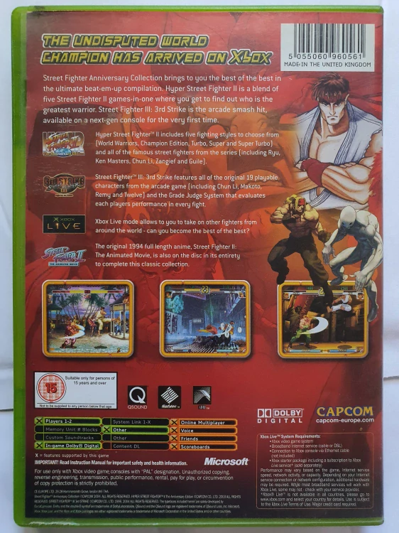 STREET FIGHTER ANNIVERSARY COLLECTION -EN-