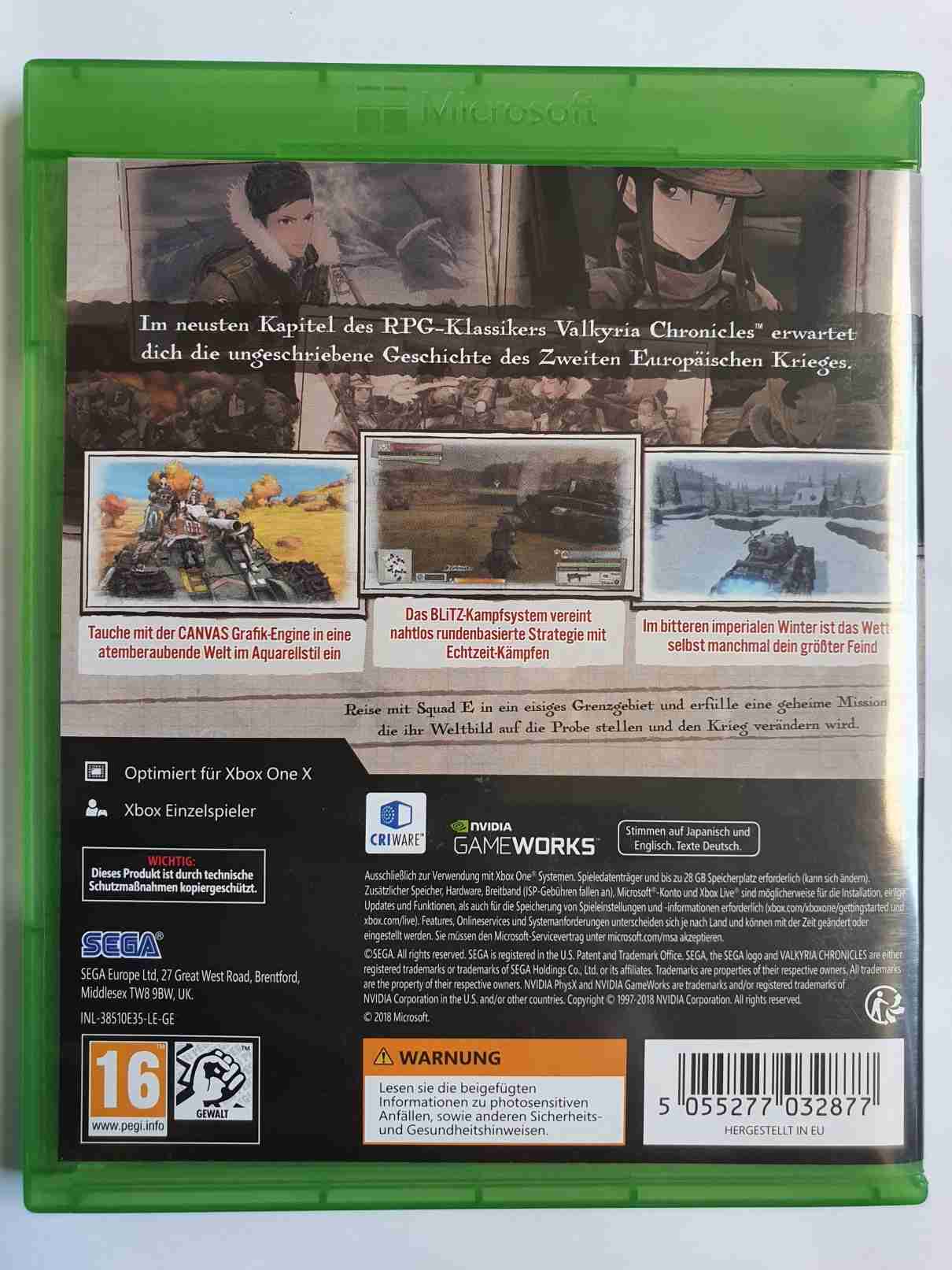 VALKYRIA CHRONICLES 4-DE-
