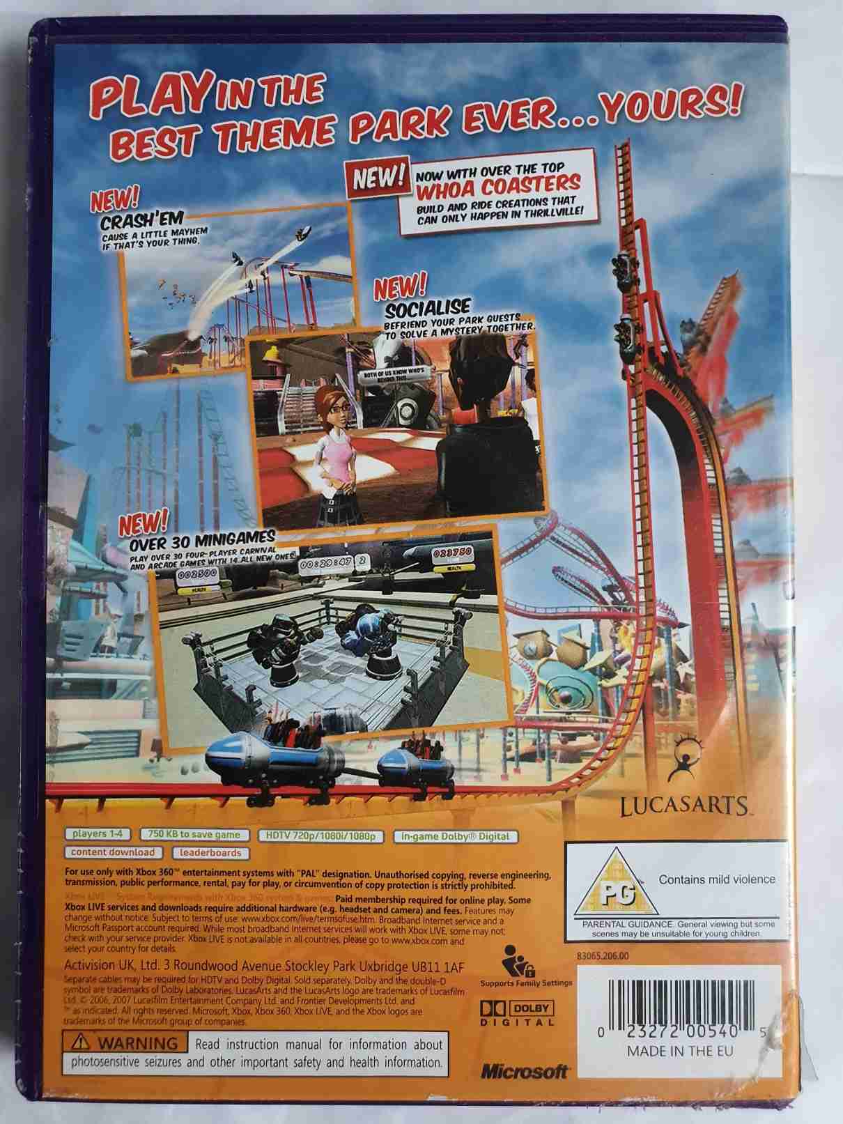 THRILLVILLE OFF THE RAILS-EN