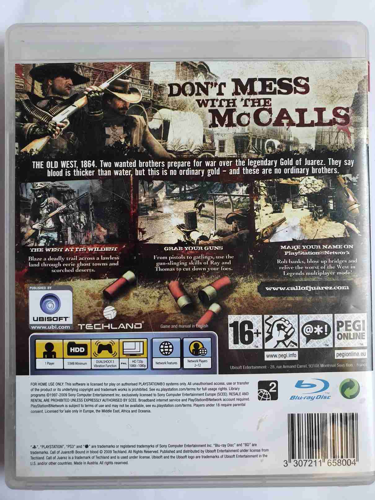 CALL OF JUAREZ - BOUND IN BLOOD-EN-