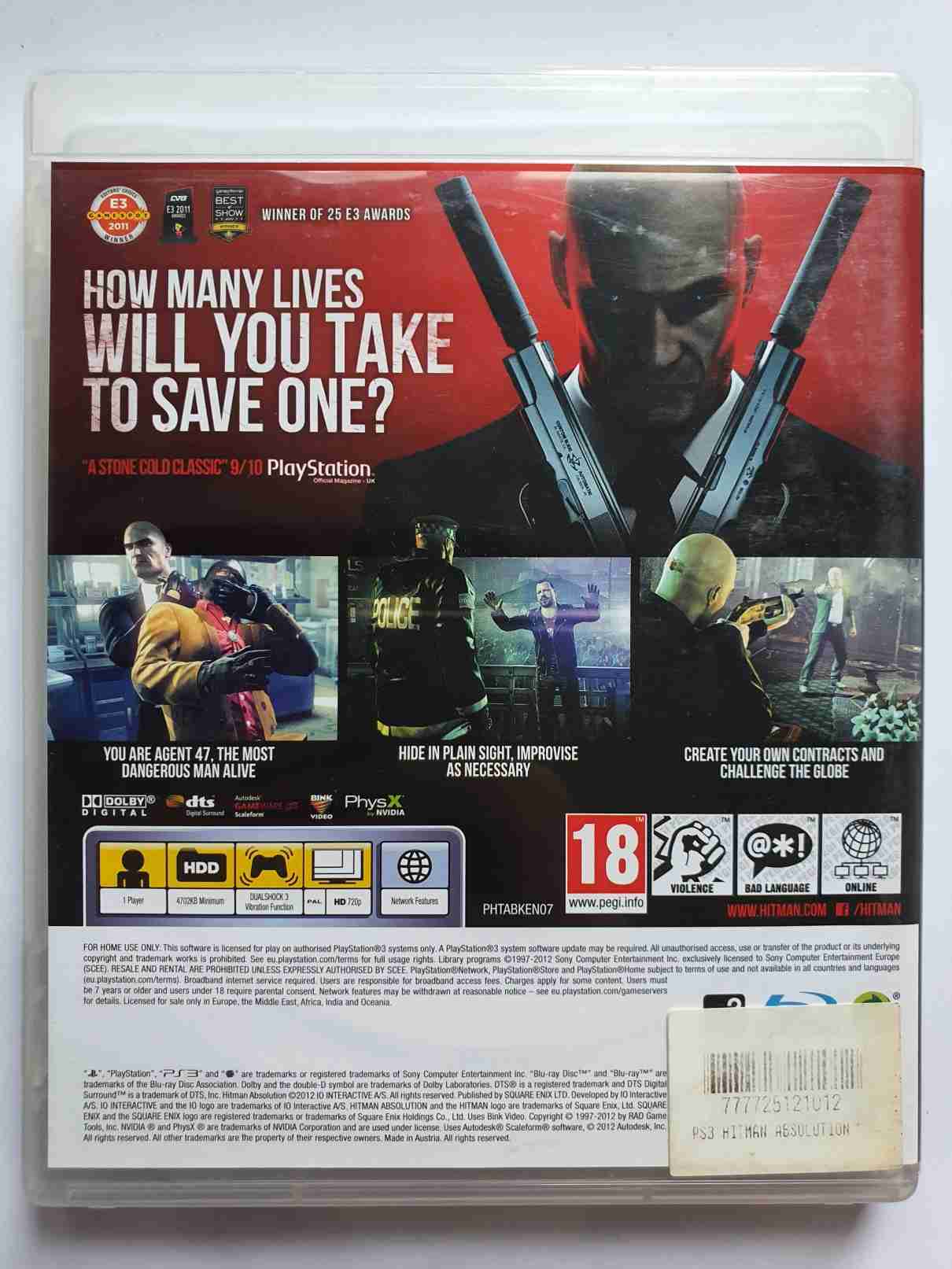 HITMAN ABSOLUTION -EN- 