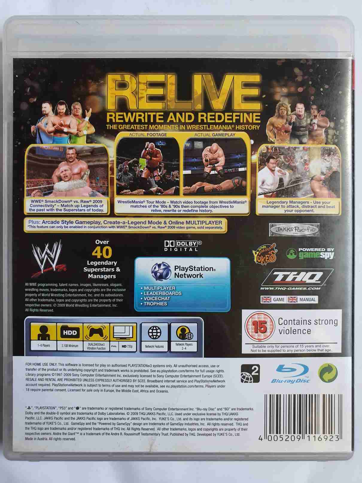 LEGENDS OF WRESTLEMANIA-EN- 