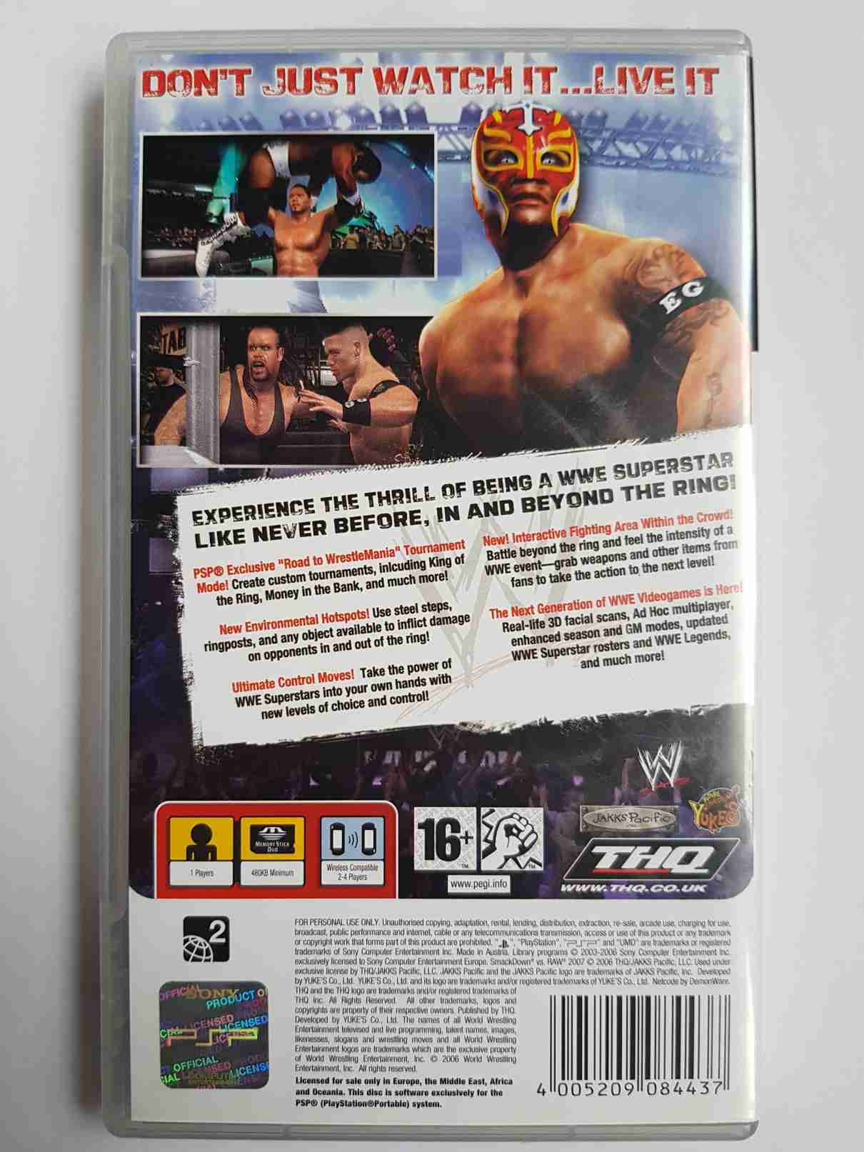 SMACK DOWN VS RAW 2007 -EN-