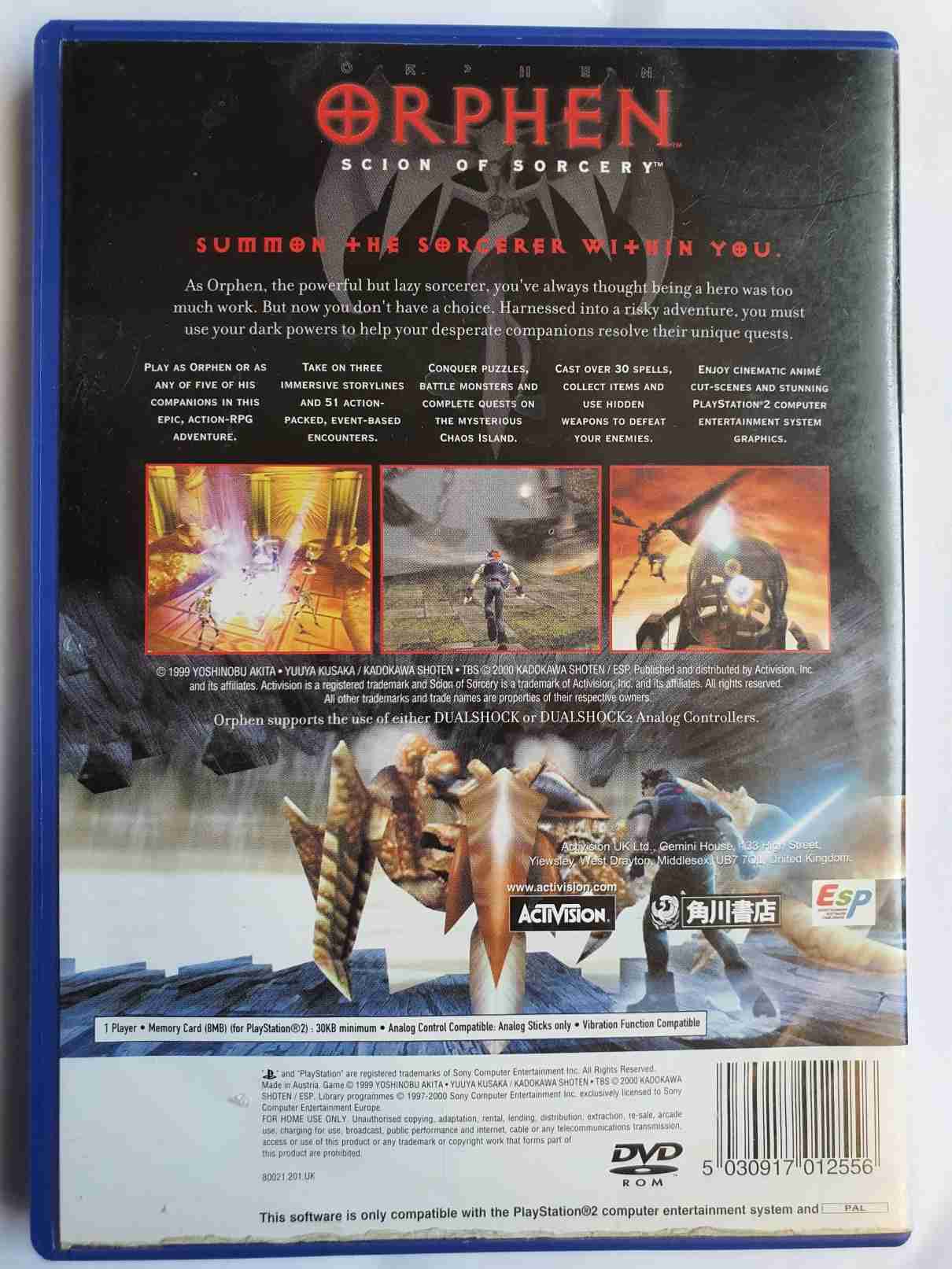 ORPHEN-SCION OF SORCERY-EN-