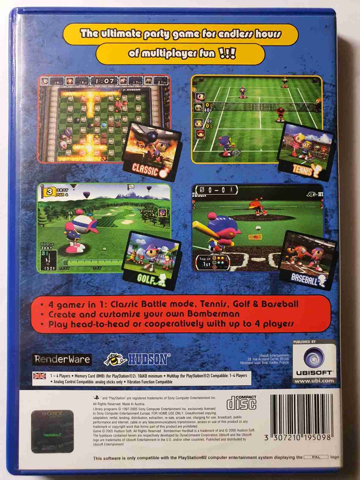 BOMBERMAN HARDBALL-EN-