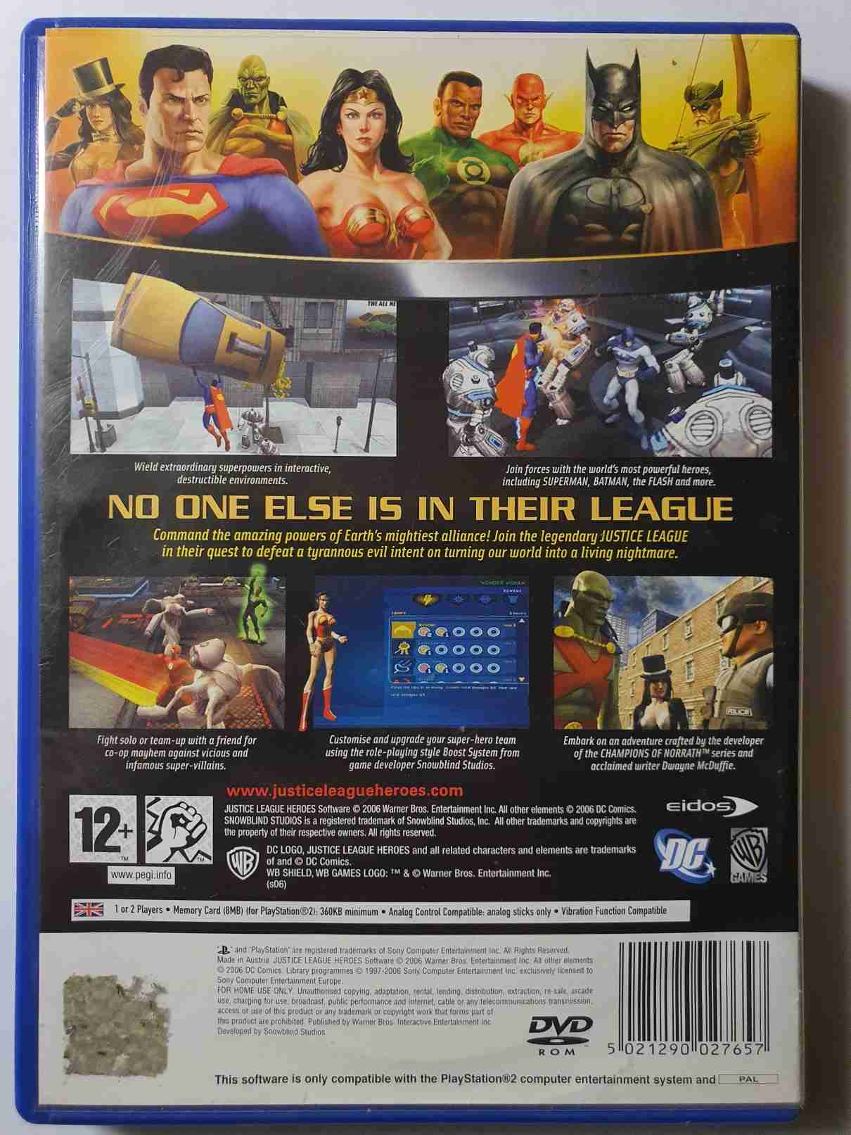 JUSTICE LEAGUE HEROES-EN-
