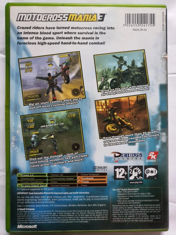 MOTOCROSS MANIA 3 -EN-