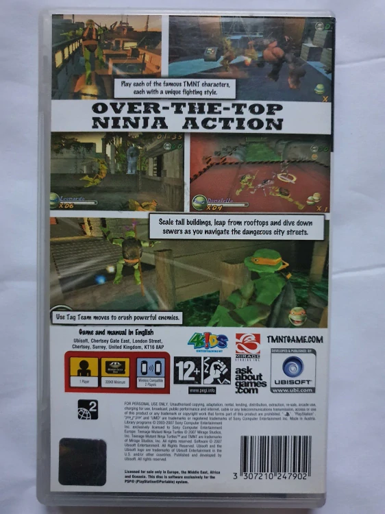 TMNT - TEENAGE MUTANT NINJA TURTLES -EN-