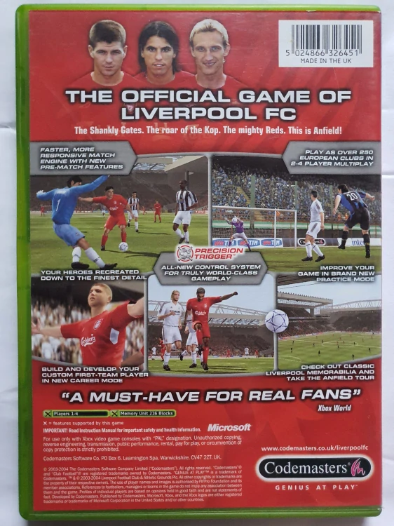 LIVERPOOL FC CLUB FOOTBALL 2005 -EN-