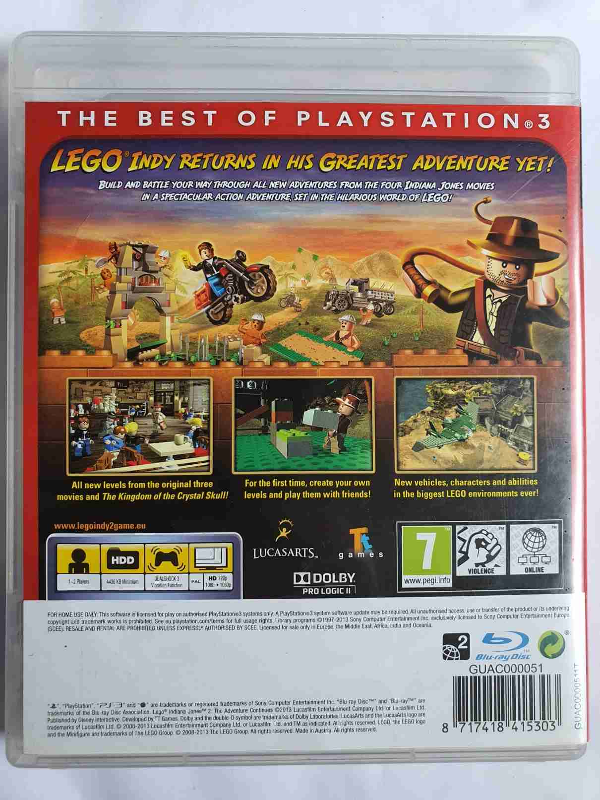 LEGO- INDIANA JONES 2-The Adventure Continues-EN- 