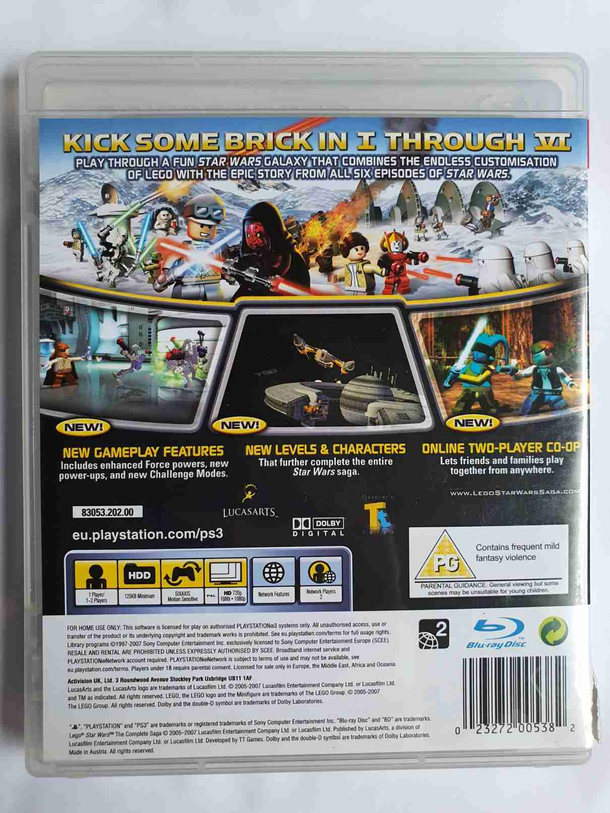 LEGO STAR WARS-THE COMPLETE SAGA