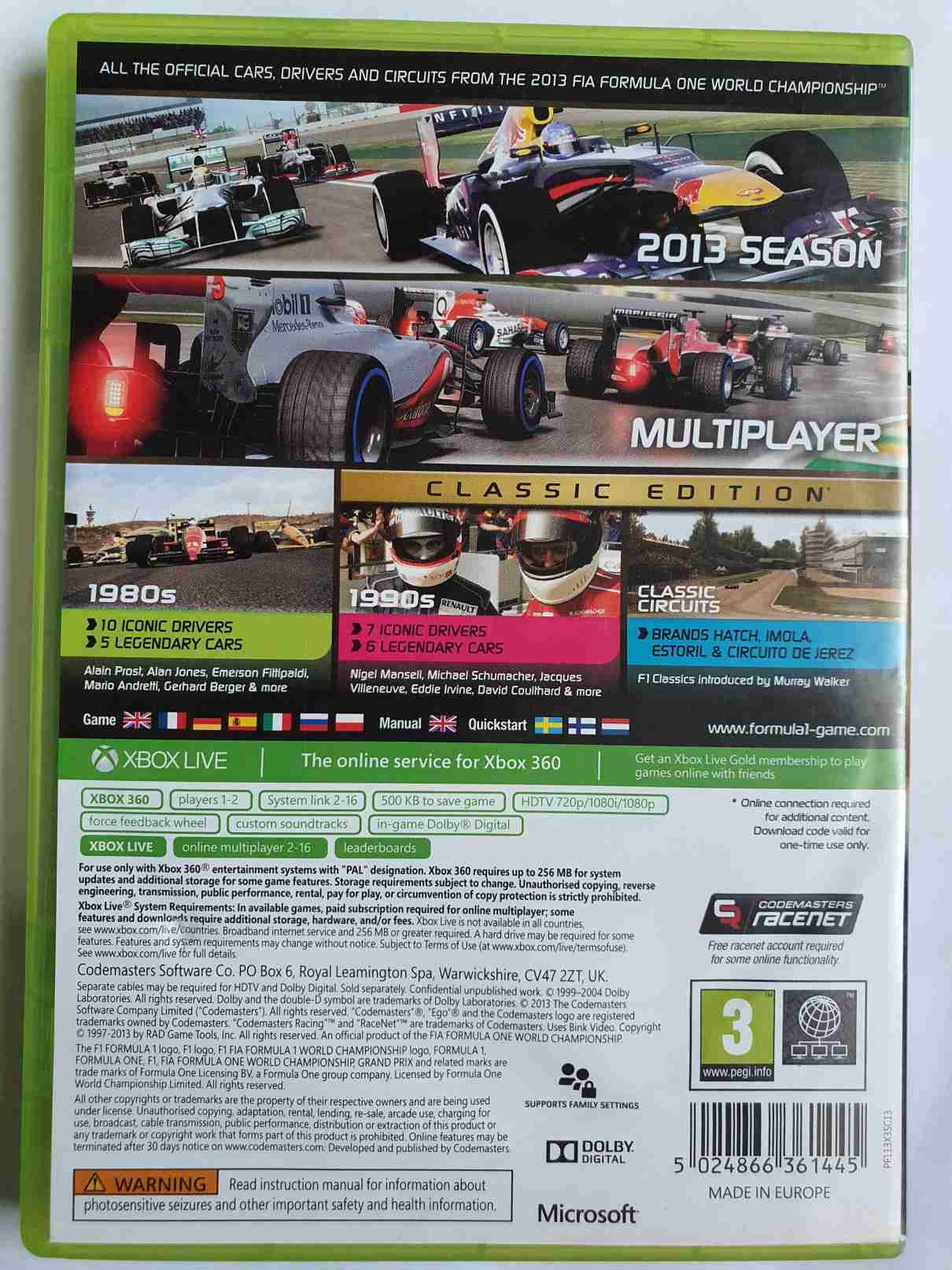 FORMULA 1 2013