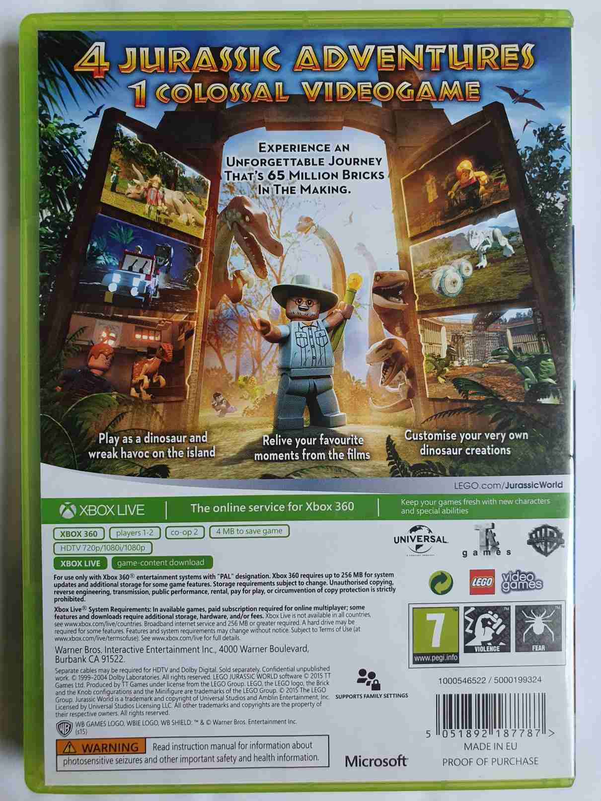 LEGO JURASSIC WORLD-EN-