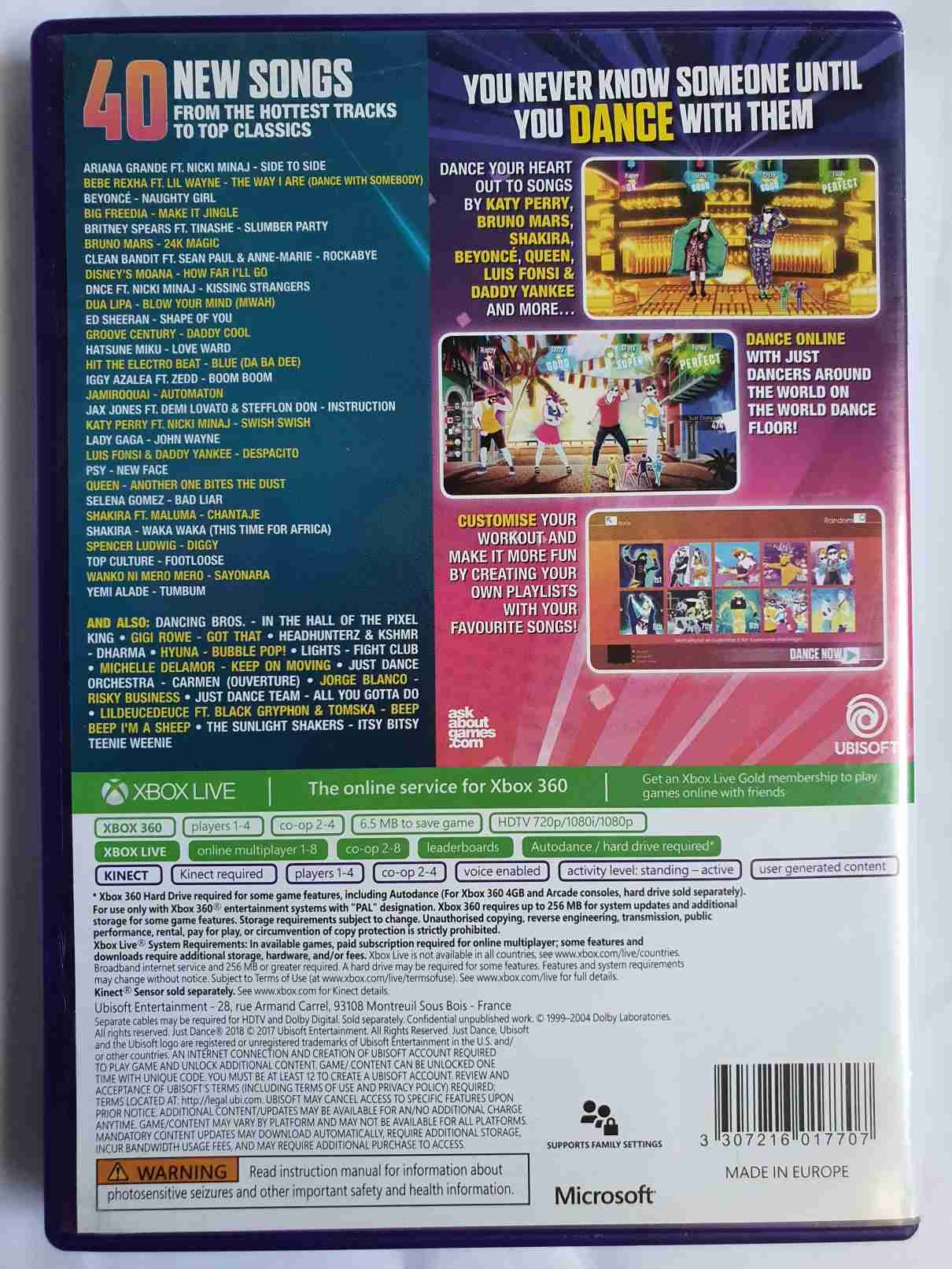 JUST DANCE 2018-EN-