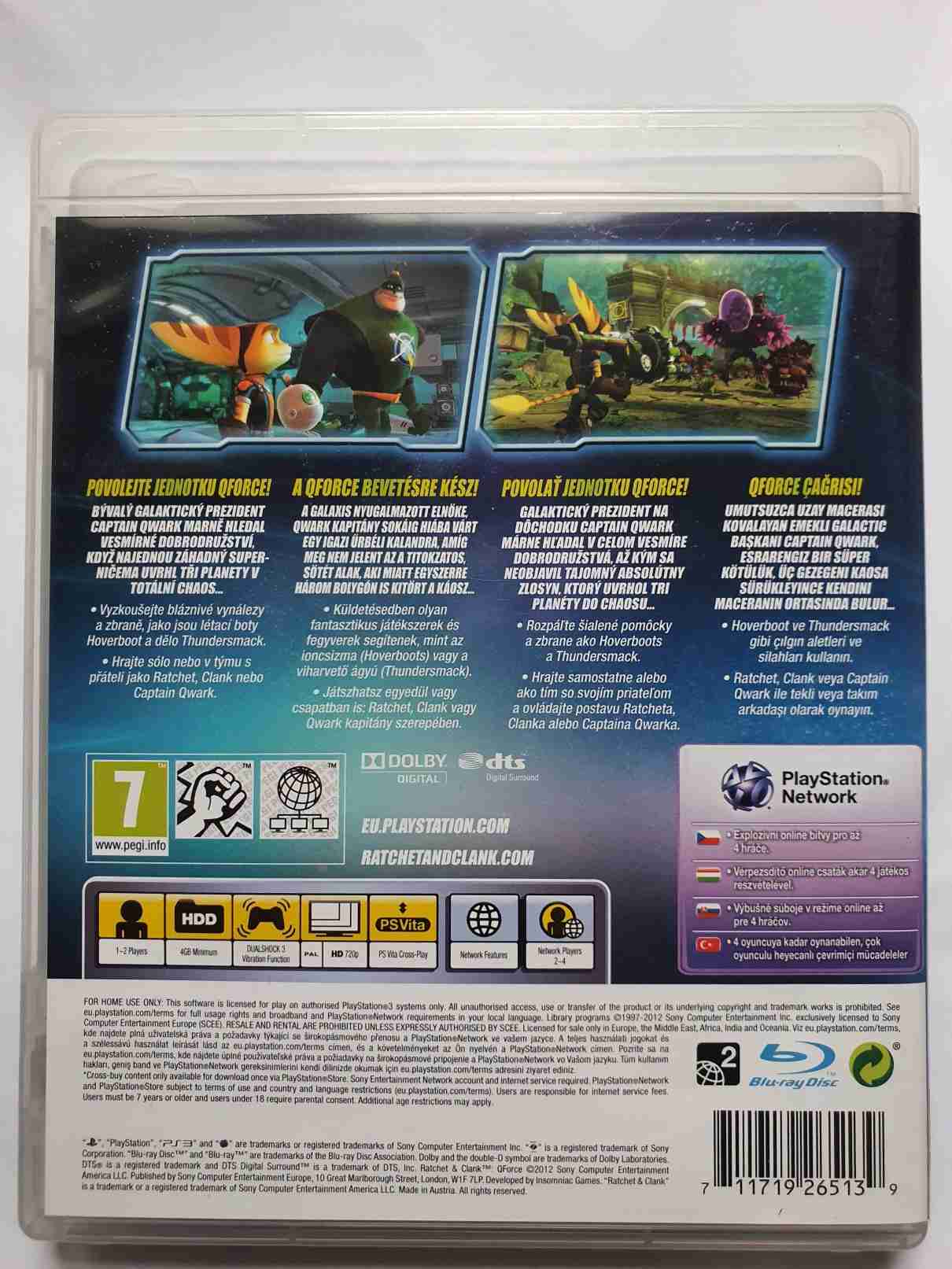 RATCHET AND CLANK - QFORCE -EN-