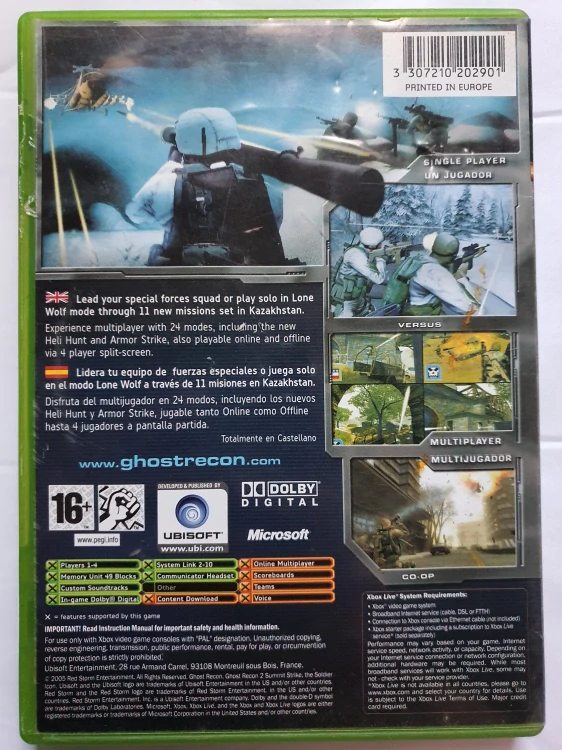 TOM CLANCY,S GHOST RECON 2 SUMMIT STRIKE -EN-