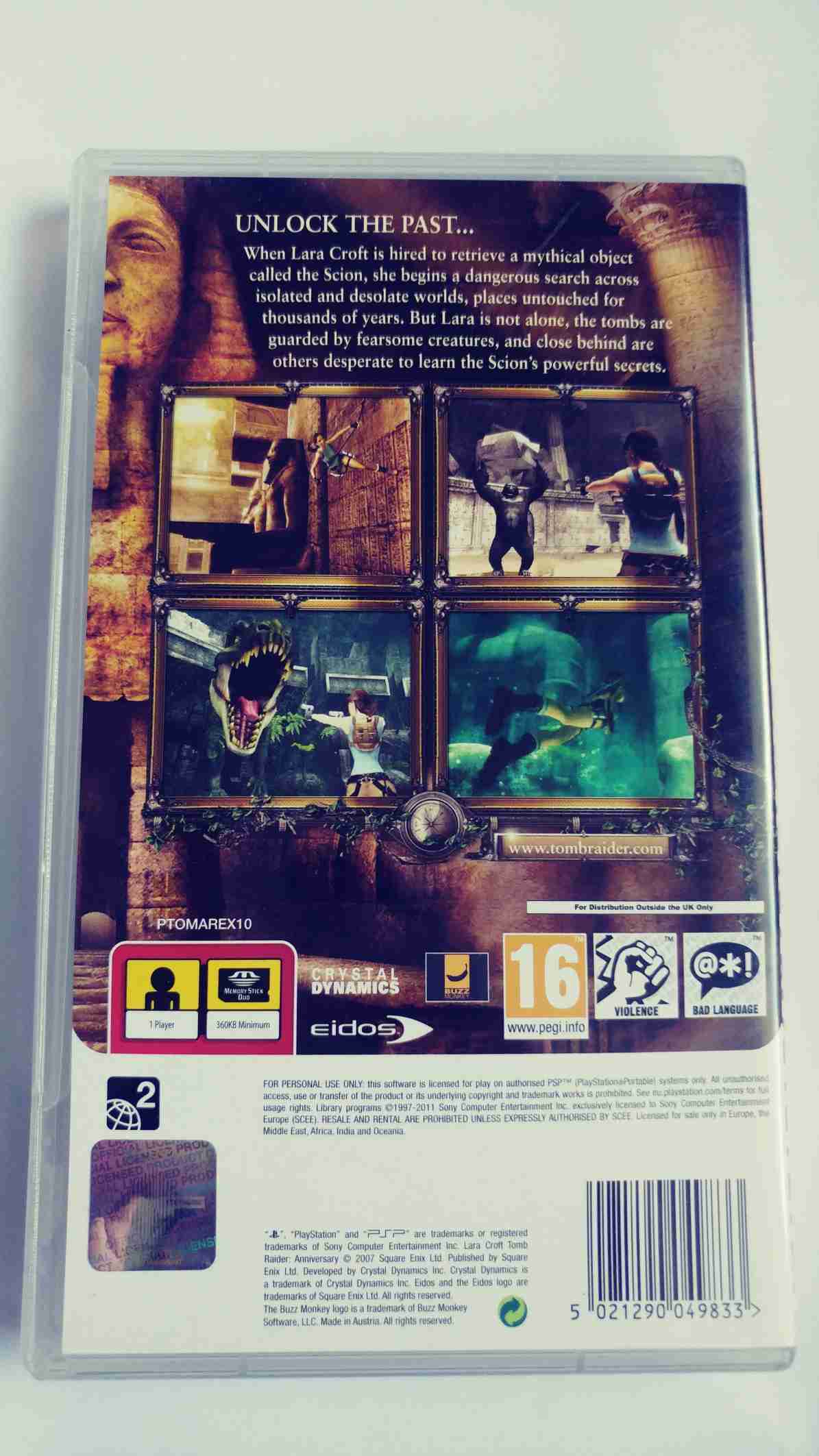 LARA CROFT TOMB RAIDER ANNIVERSARY -ESSENTIALS-EN-