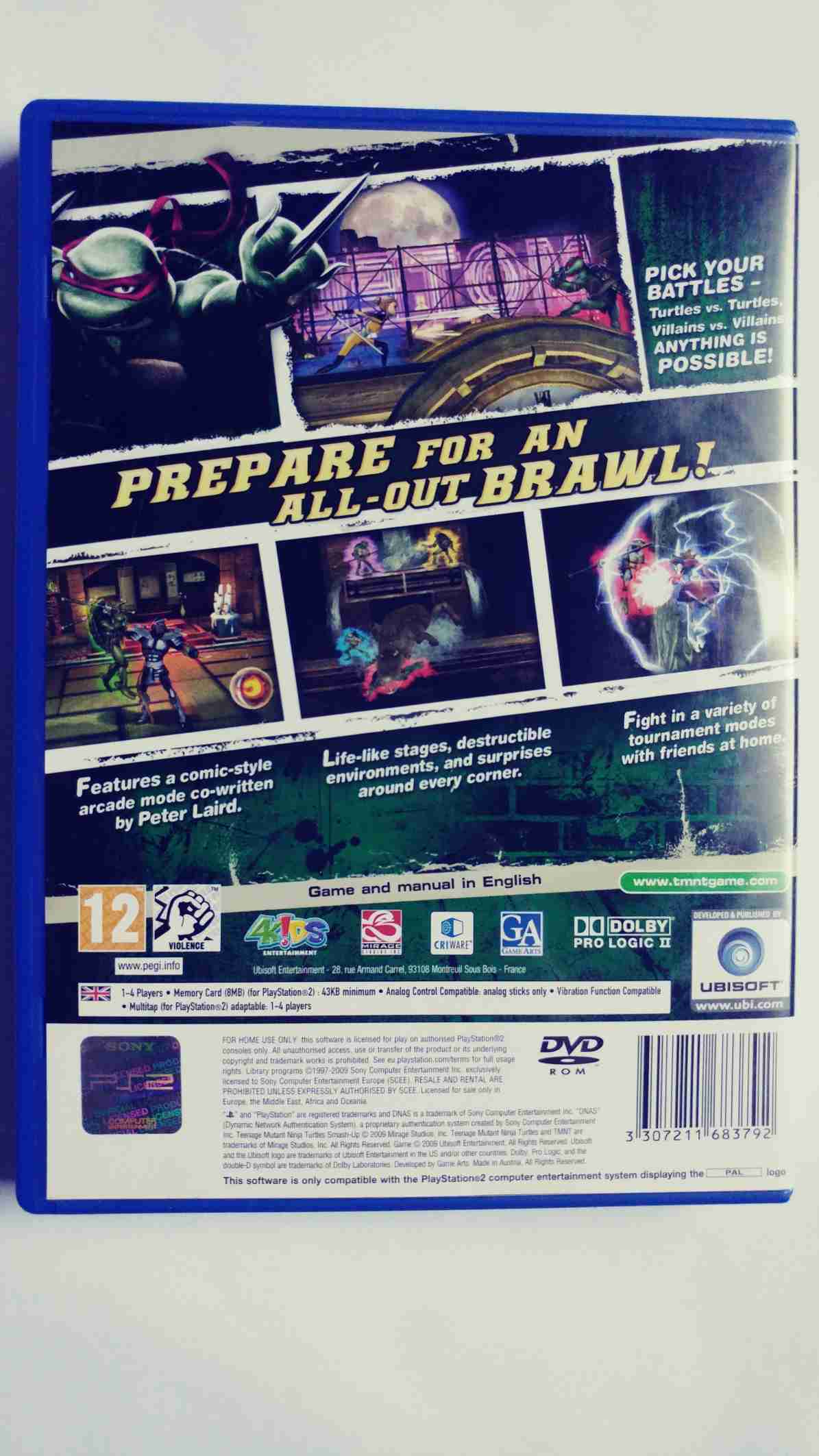 TEENAGE MUTANT NINJA TURTLES-SMASH-UP