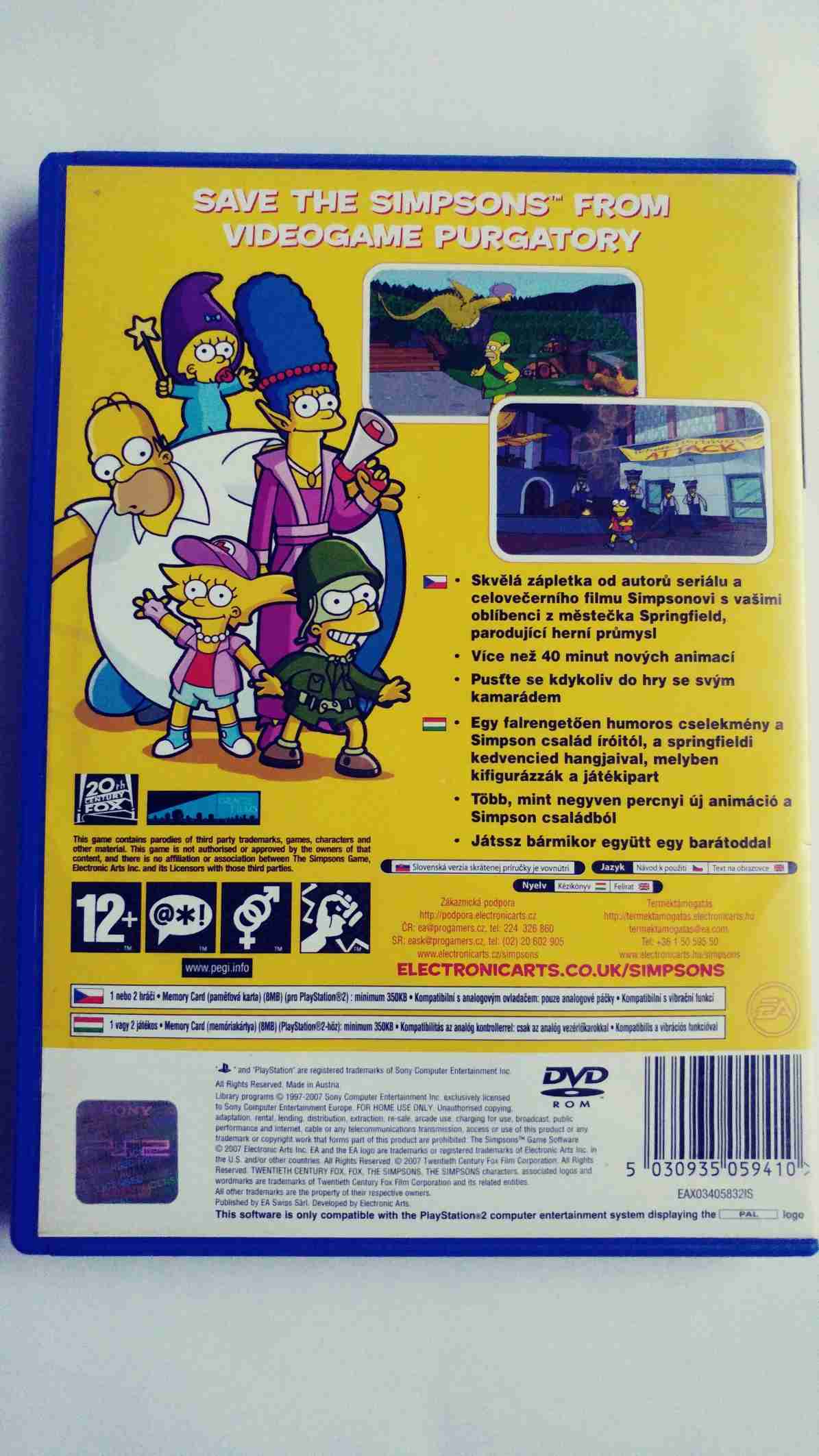 THE SIMPSONS GAME -EN-