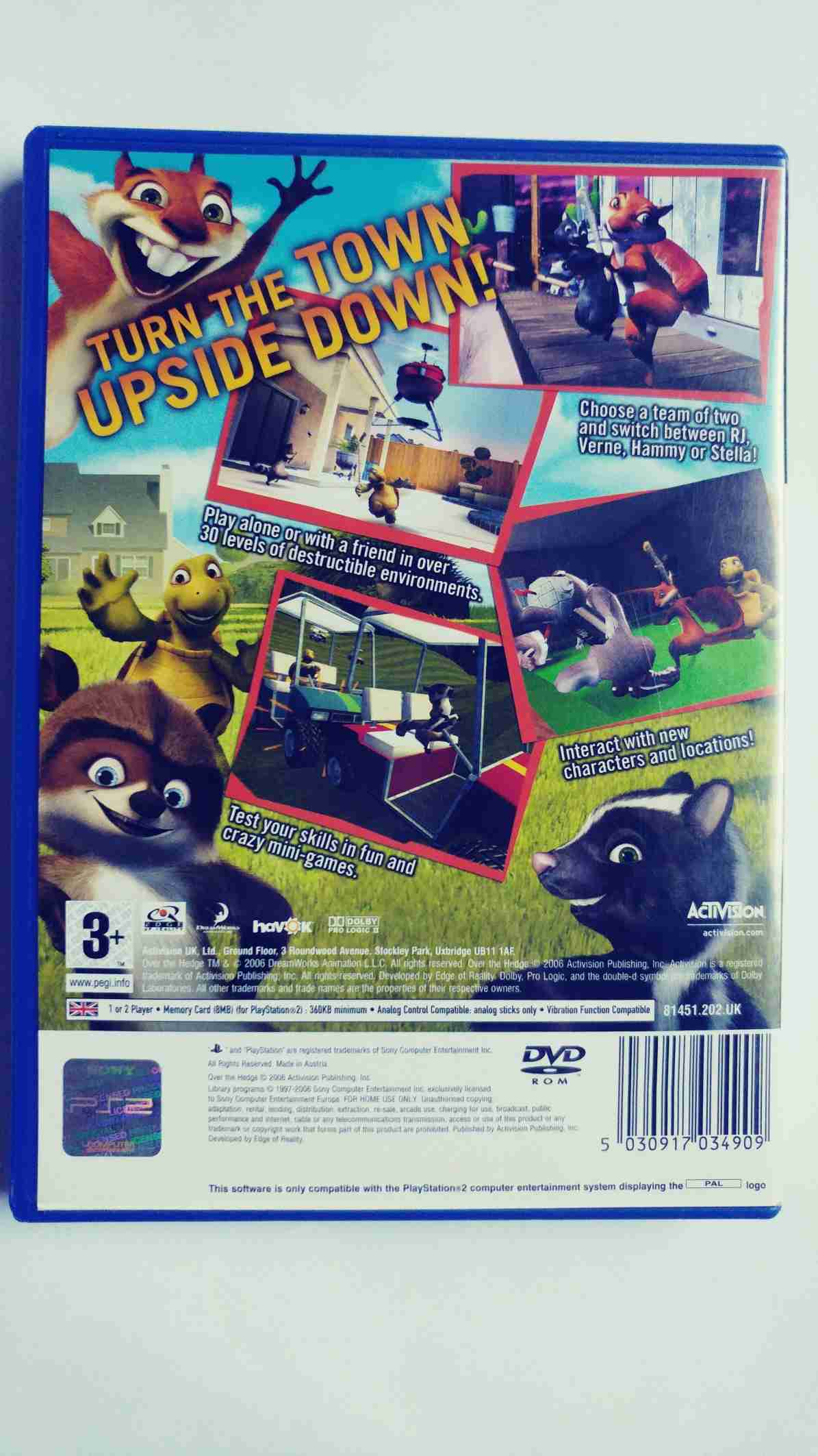 OVER THE HEDGE-EN-
