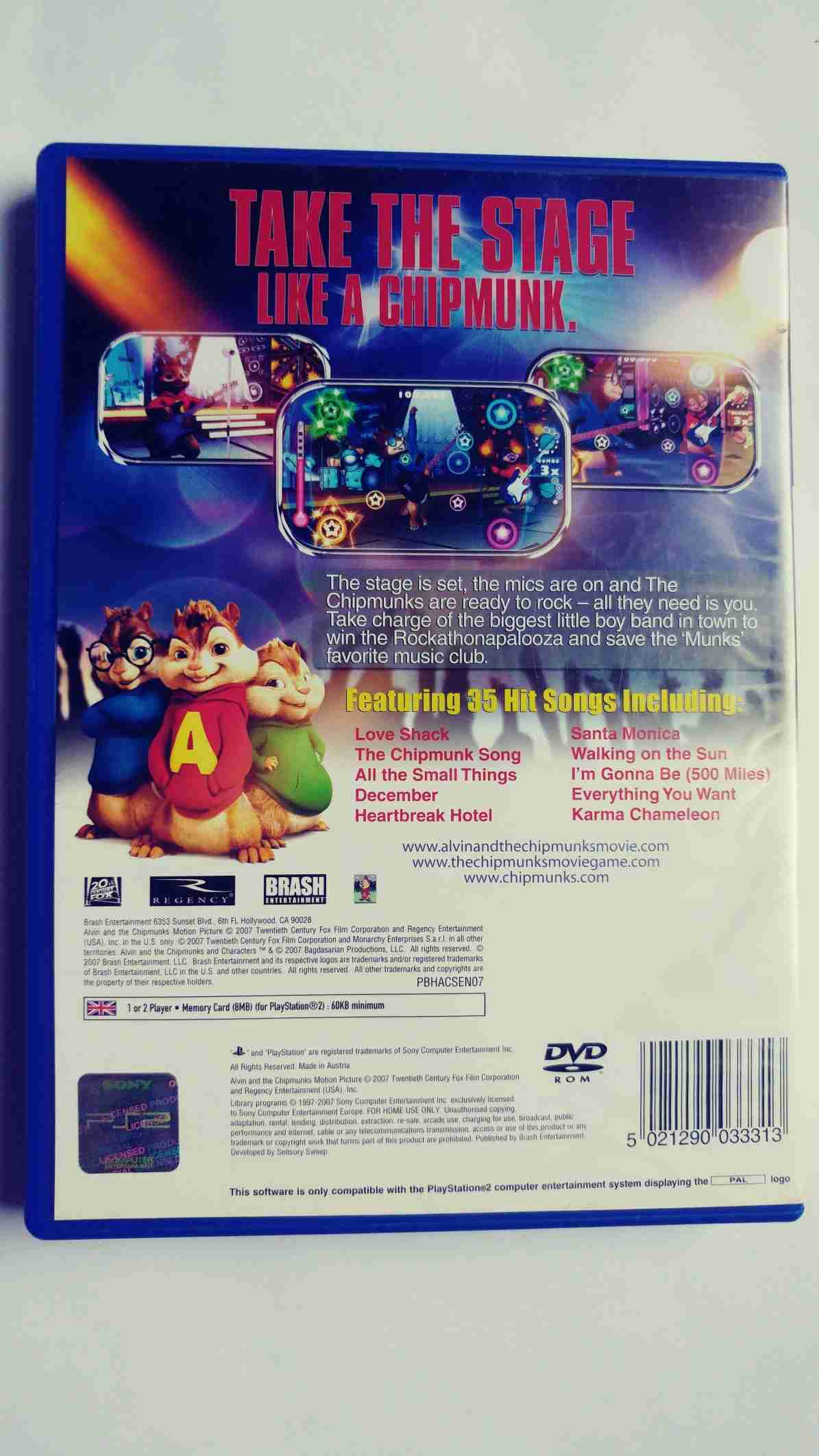 ALVIN AND THE CHIPMUNKS