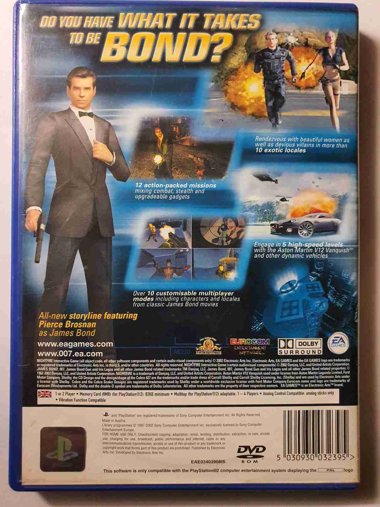 JAMES BOND 007 NIGHTFIRE-EN-