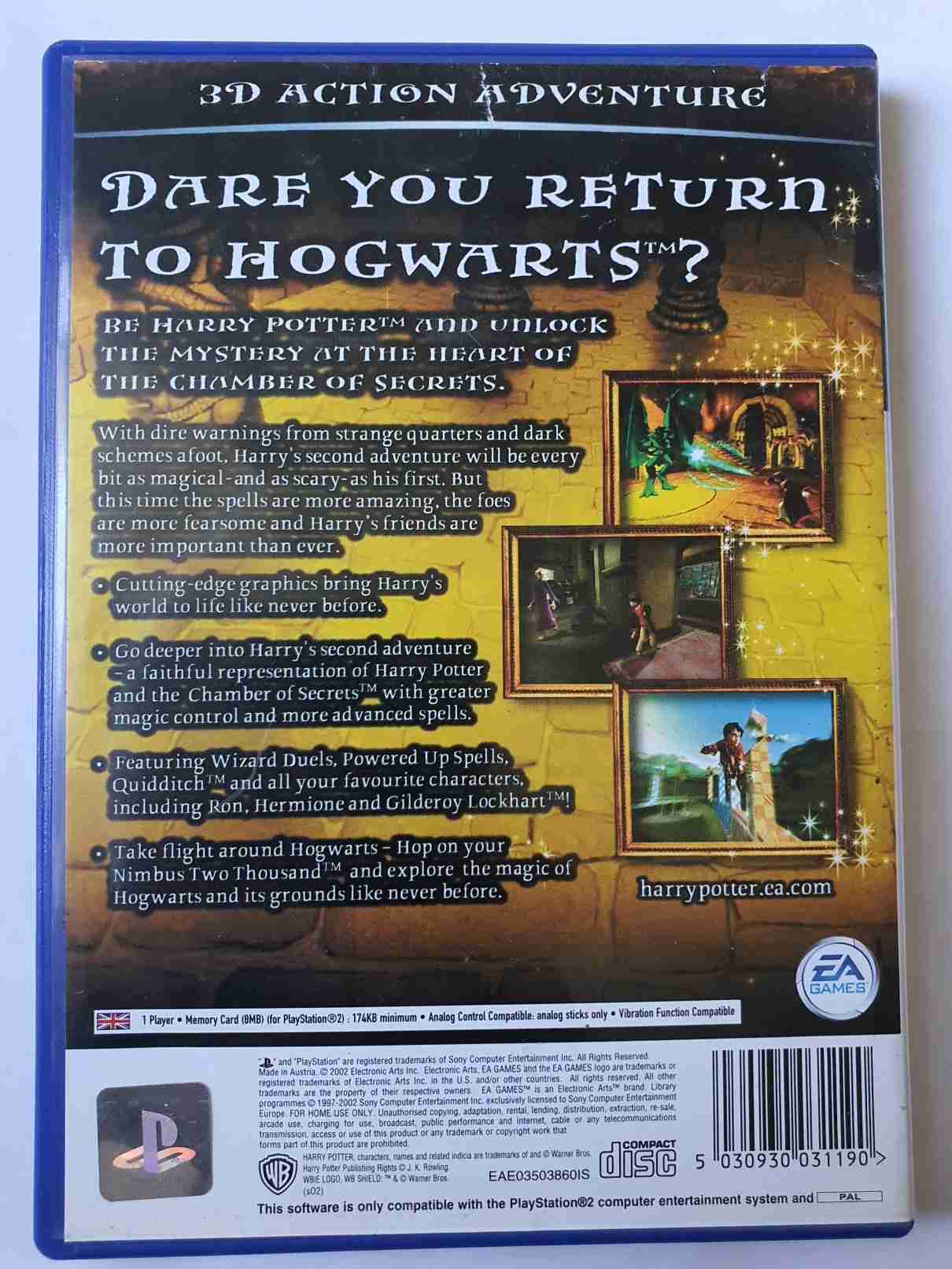 HARRY POTTER AND THE CHAMBER OF SECRETS-EN-