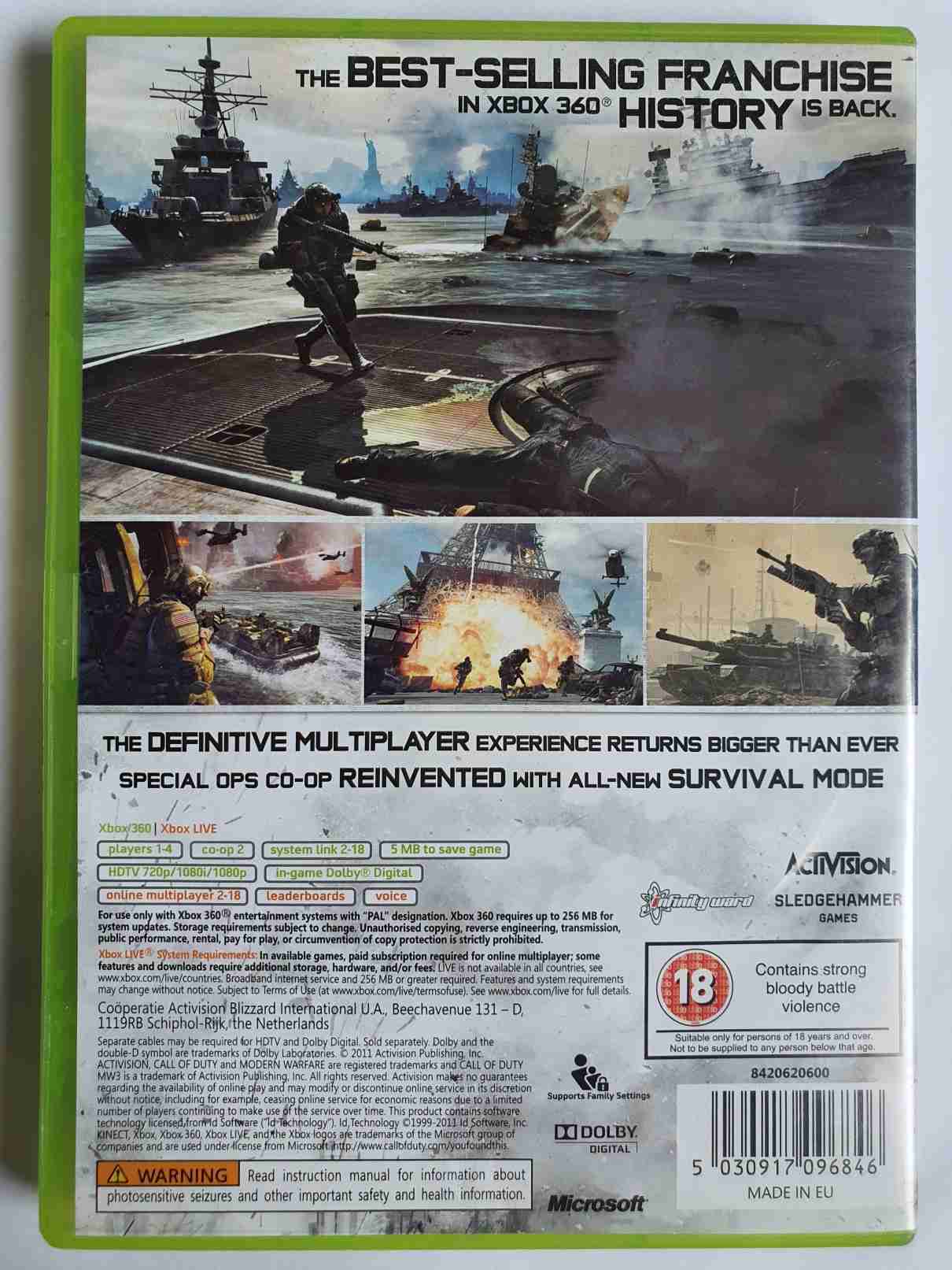 CALL OF DUTY -MODERN WARFARE 3-EN-