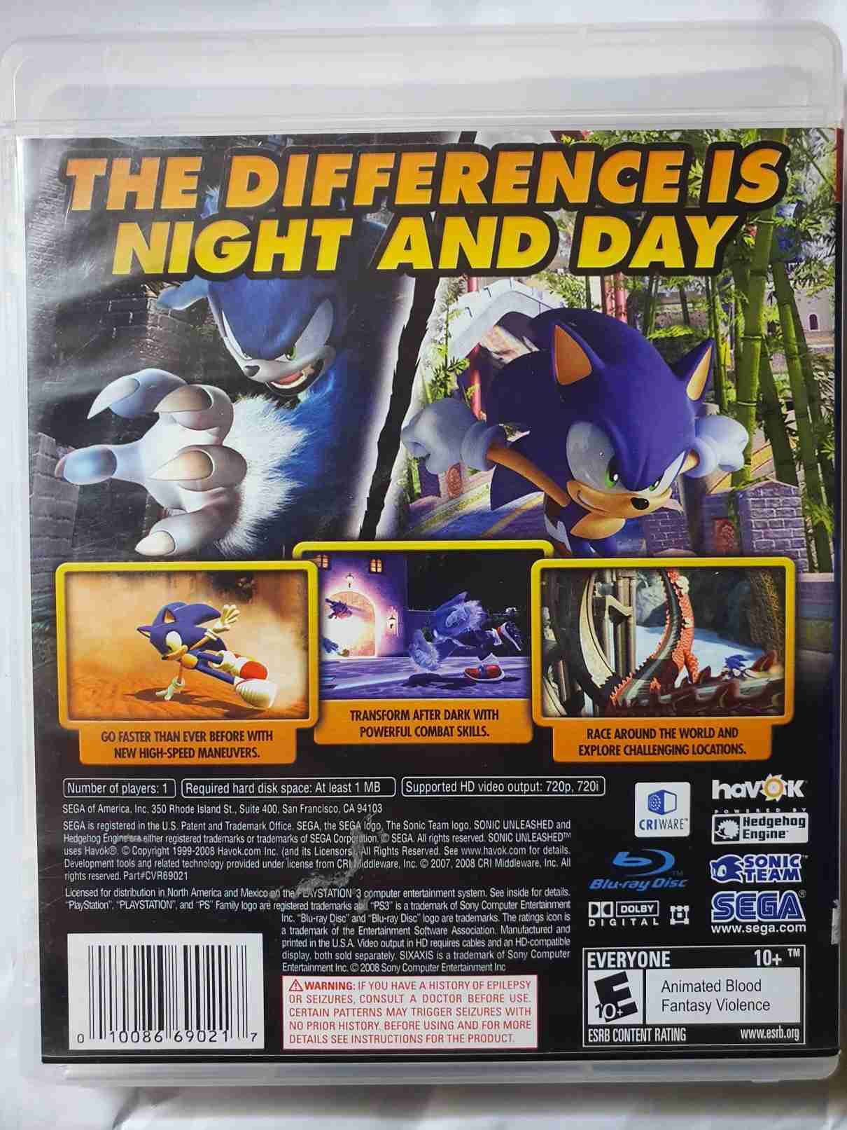 SONIC UNLEASHED
