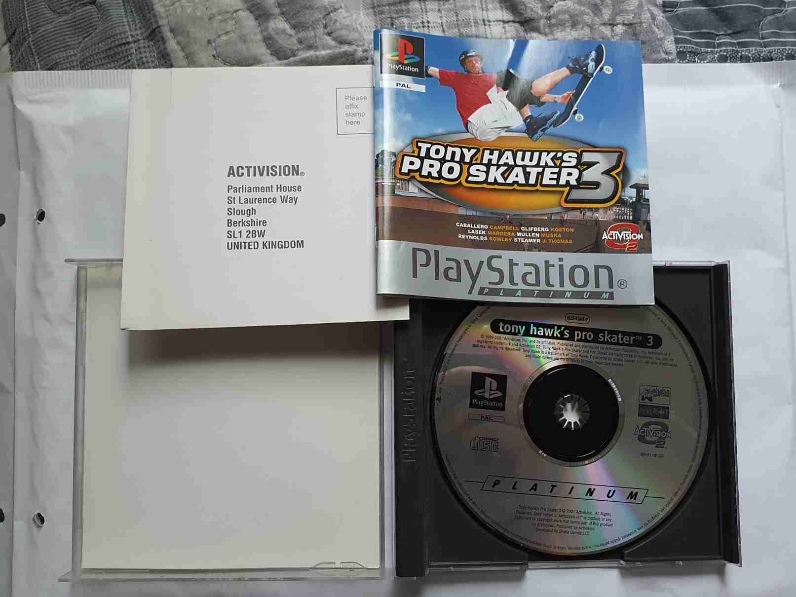 TONY HAWK,S PRO SKATER 3-EN-