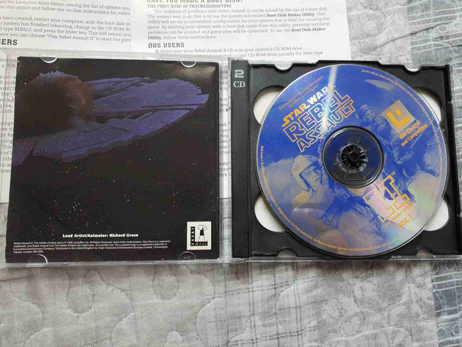 STAR WARS - REBEL ASSAULT 2 -THE HIDEN EMPIRE 