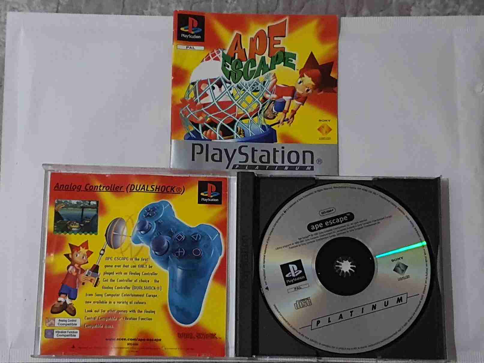 APE ESCAPE -EN -PLATINUM 