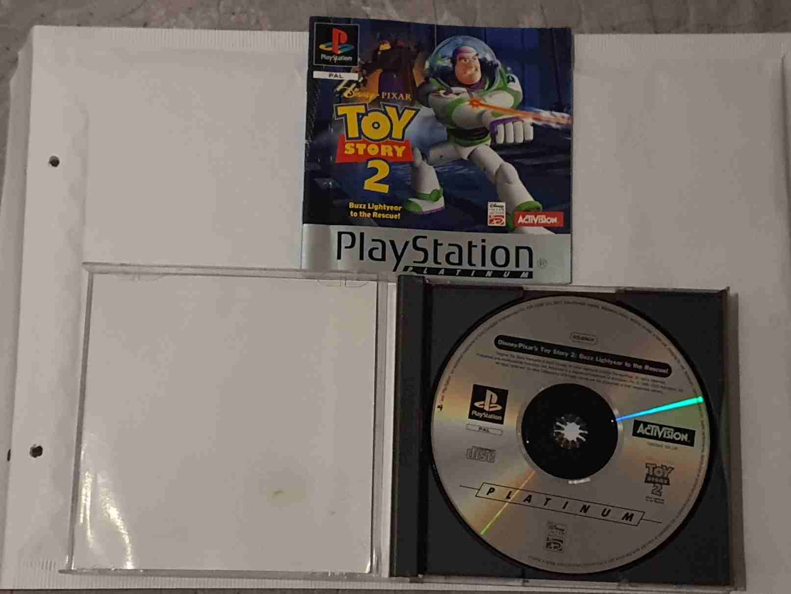 DISNEY PIXAR,S TOY STORY 2 - BUZZ LIGHTYEAR TO THE RESCUE -EN- PLATINUM - 