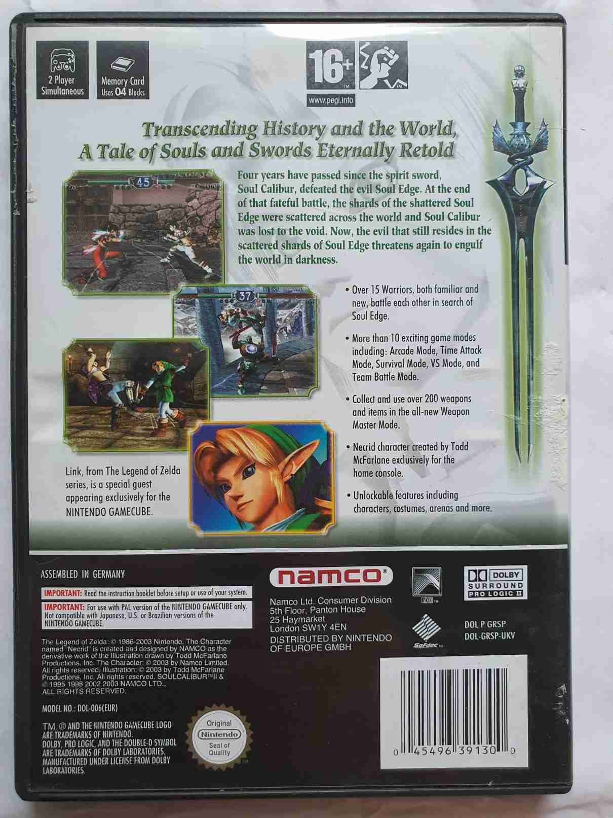 SOULCALIBUR 2 -EN-