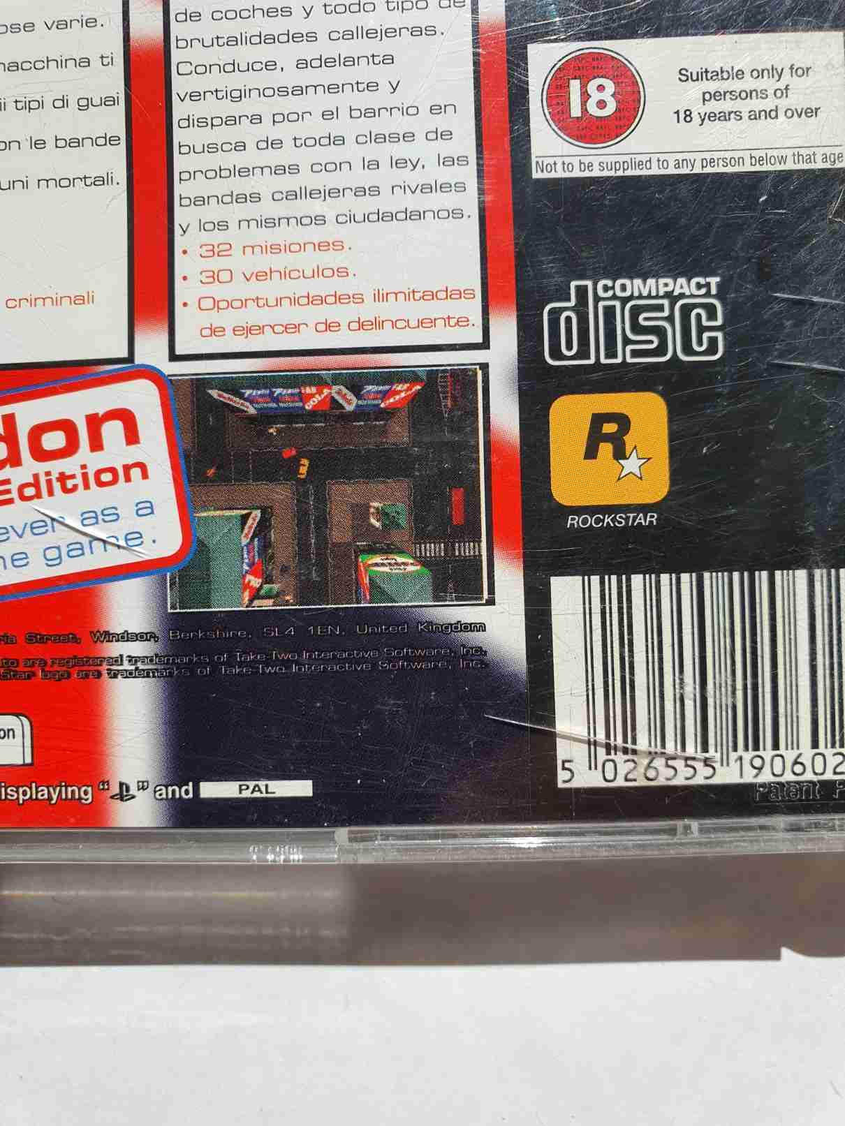 GRAND THEFT AUTO LONDON