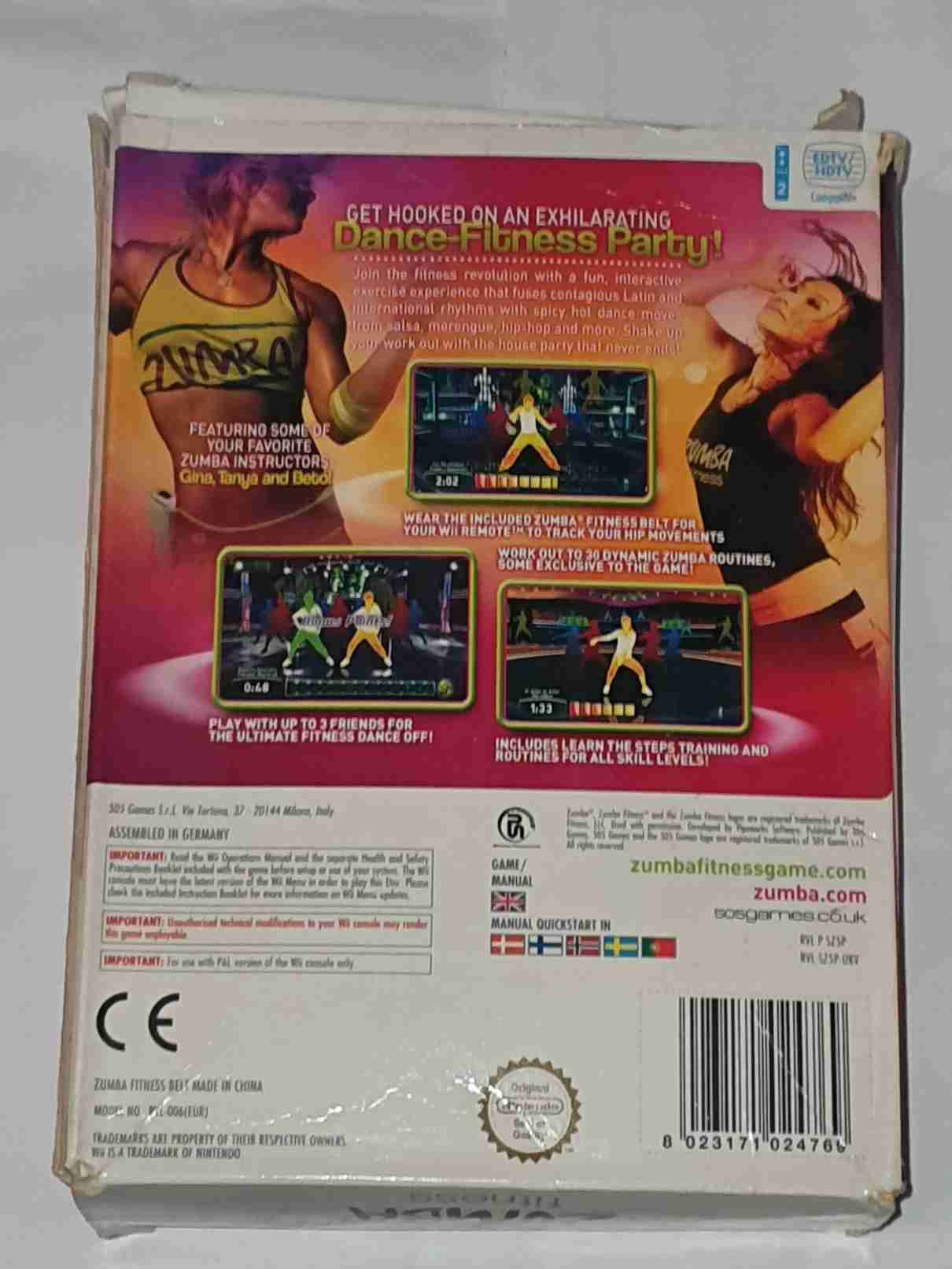 ZUMBA FITNESS JOIN THE PARTY + PÁS NA SVIČENÍ 