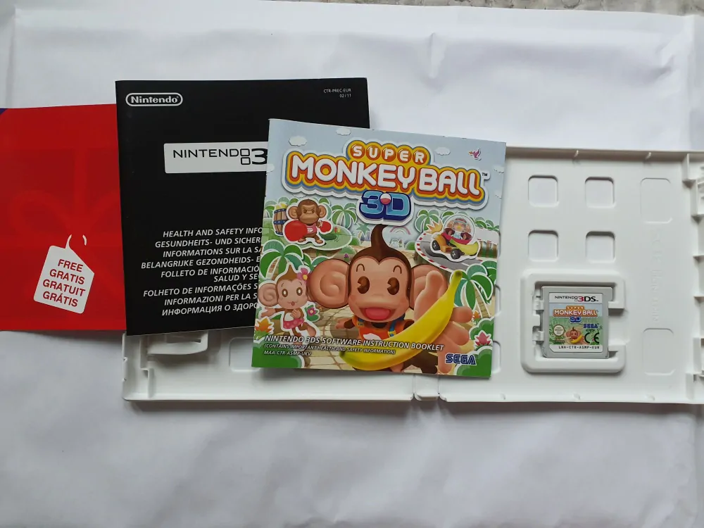 SUPER MONKEY BALL 3D - EN 